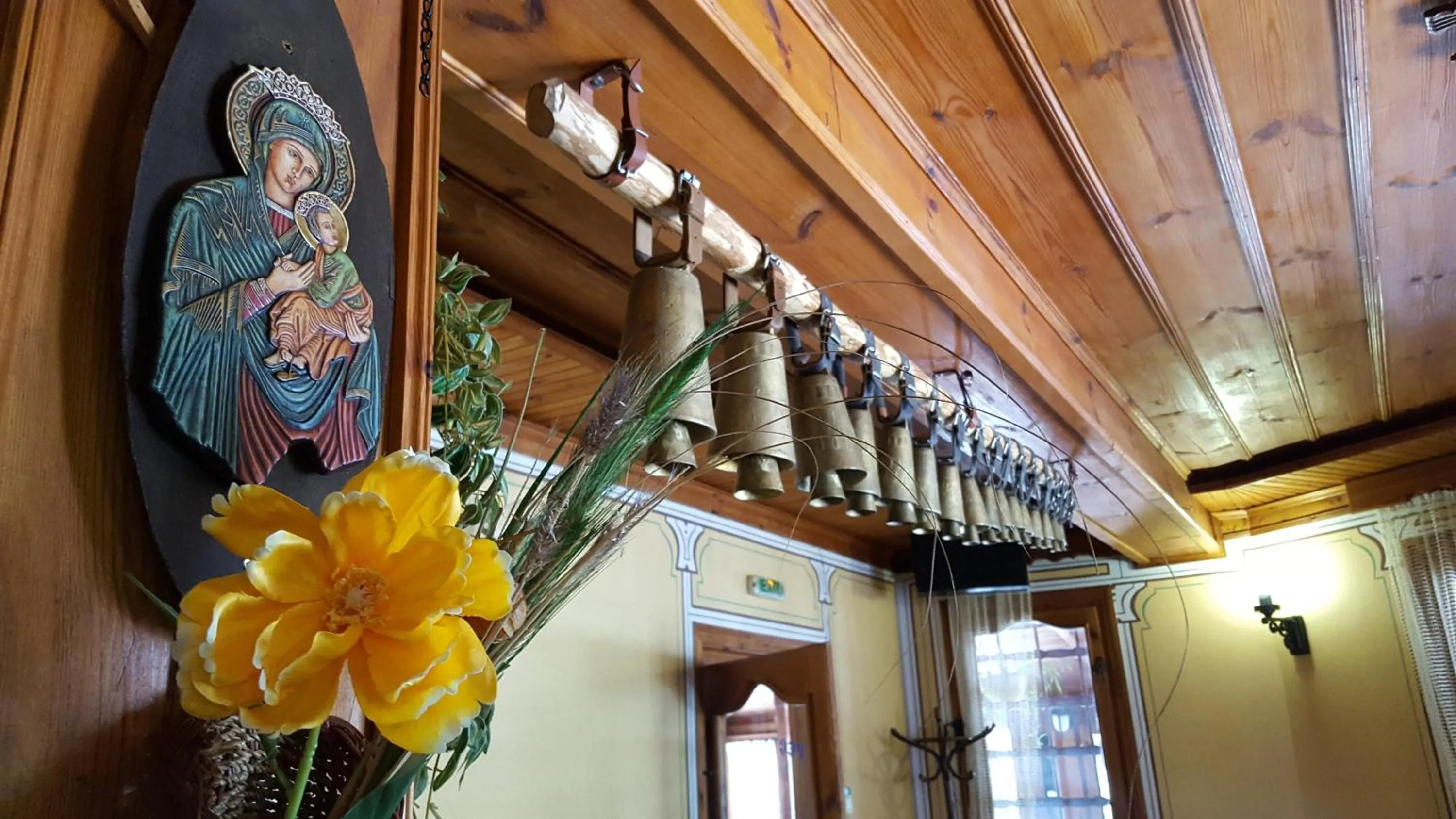 Decorative detail in Chuchura Family Hotel