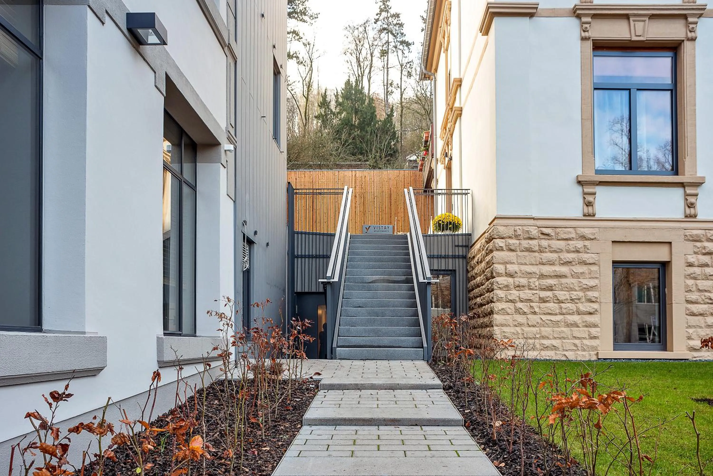 Facade/entrance in Vistay apartments