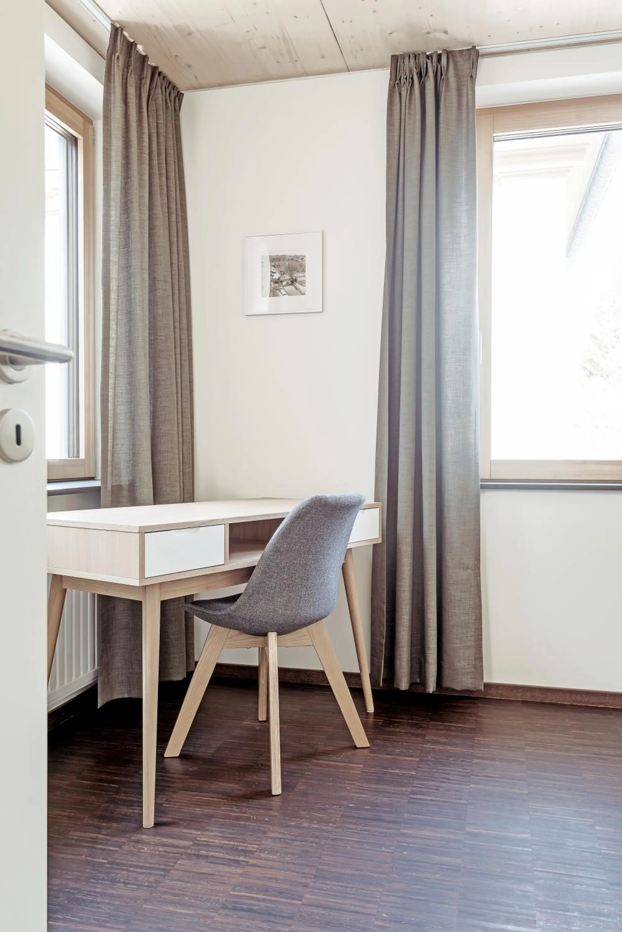 Seating area in Vistay apartments