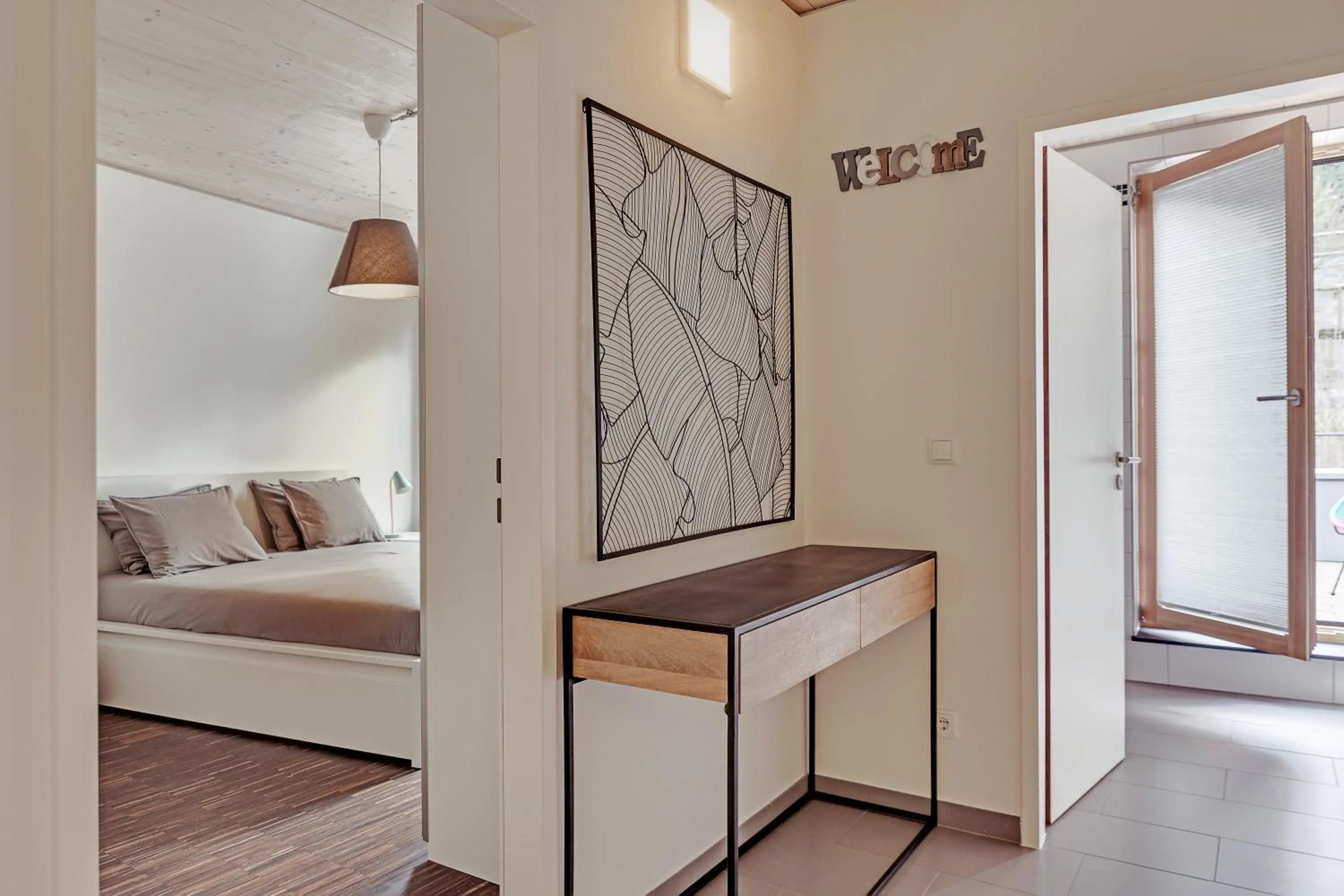 Bed in Vistay apartments