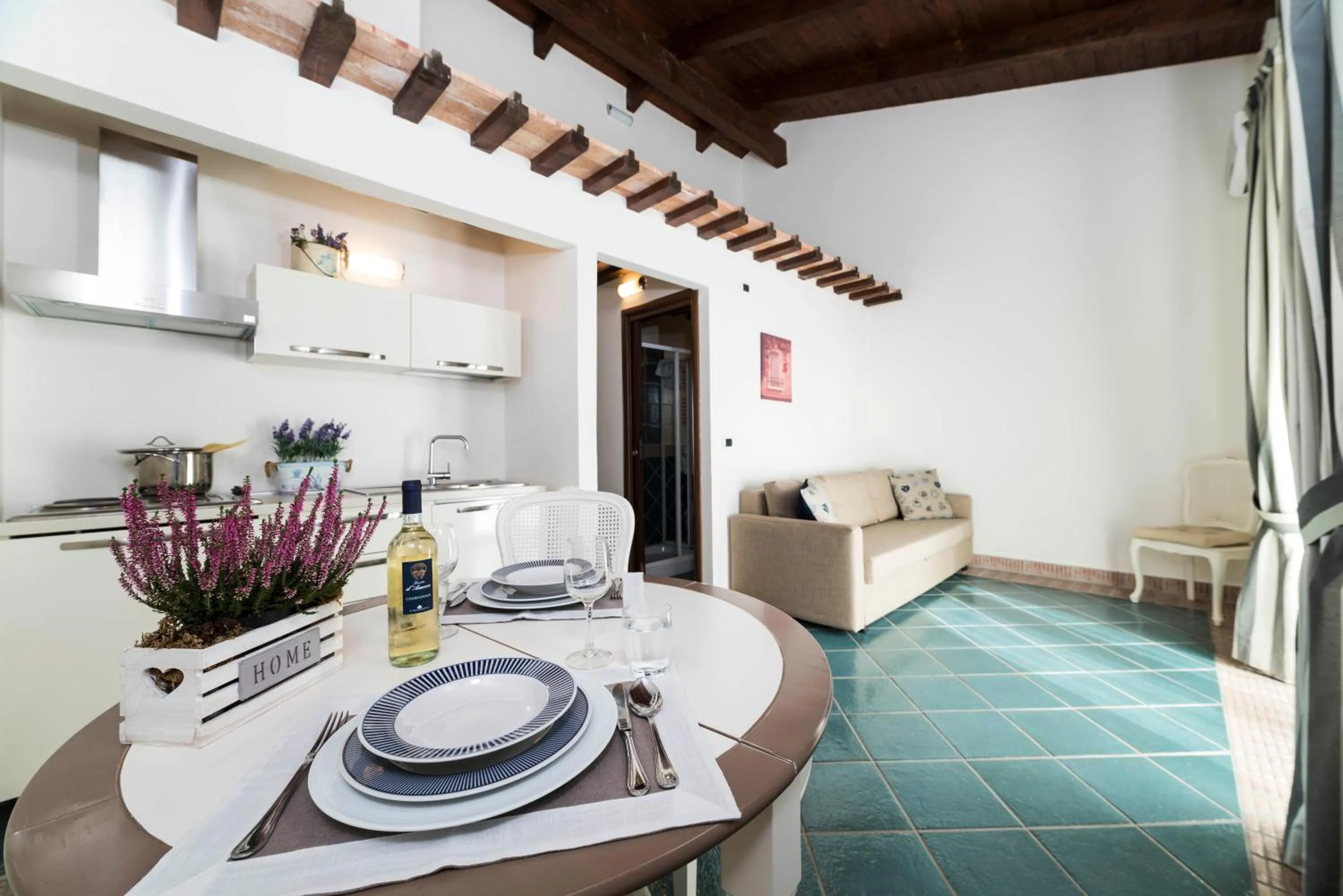 Kitchen or kitchenette in Tenuta D'Amore