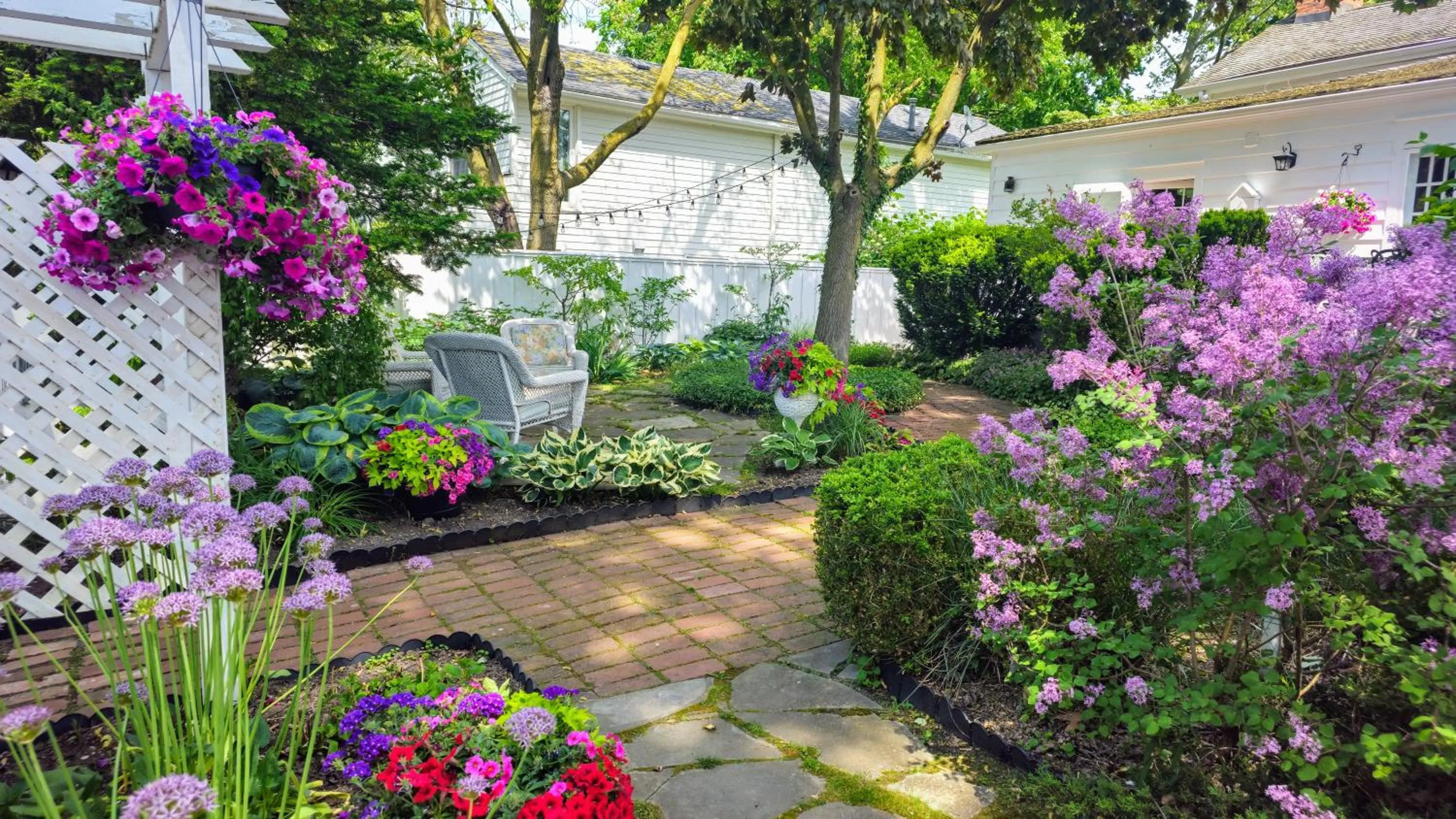 Garden in Historic Wilson-Guy House