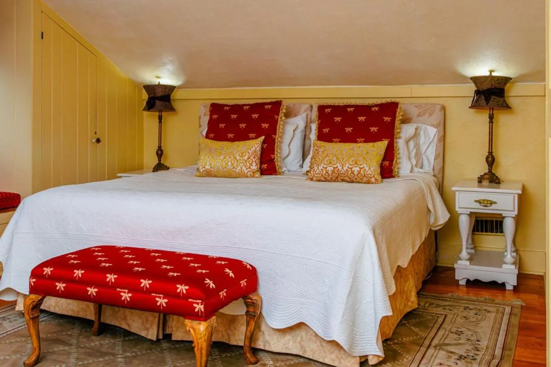 Bed in Historic Wilson-Guy House