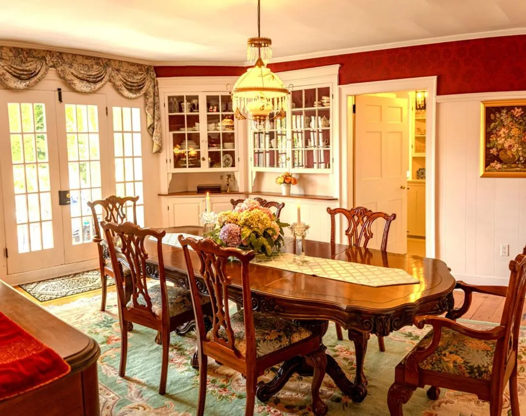 Dining area in Historic Wilson-Guy House