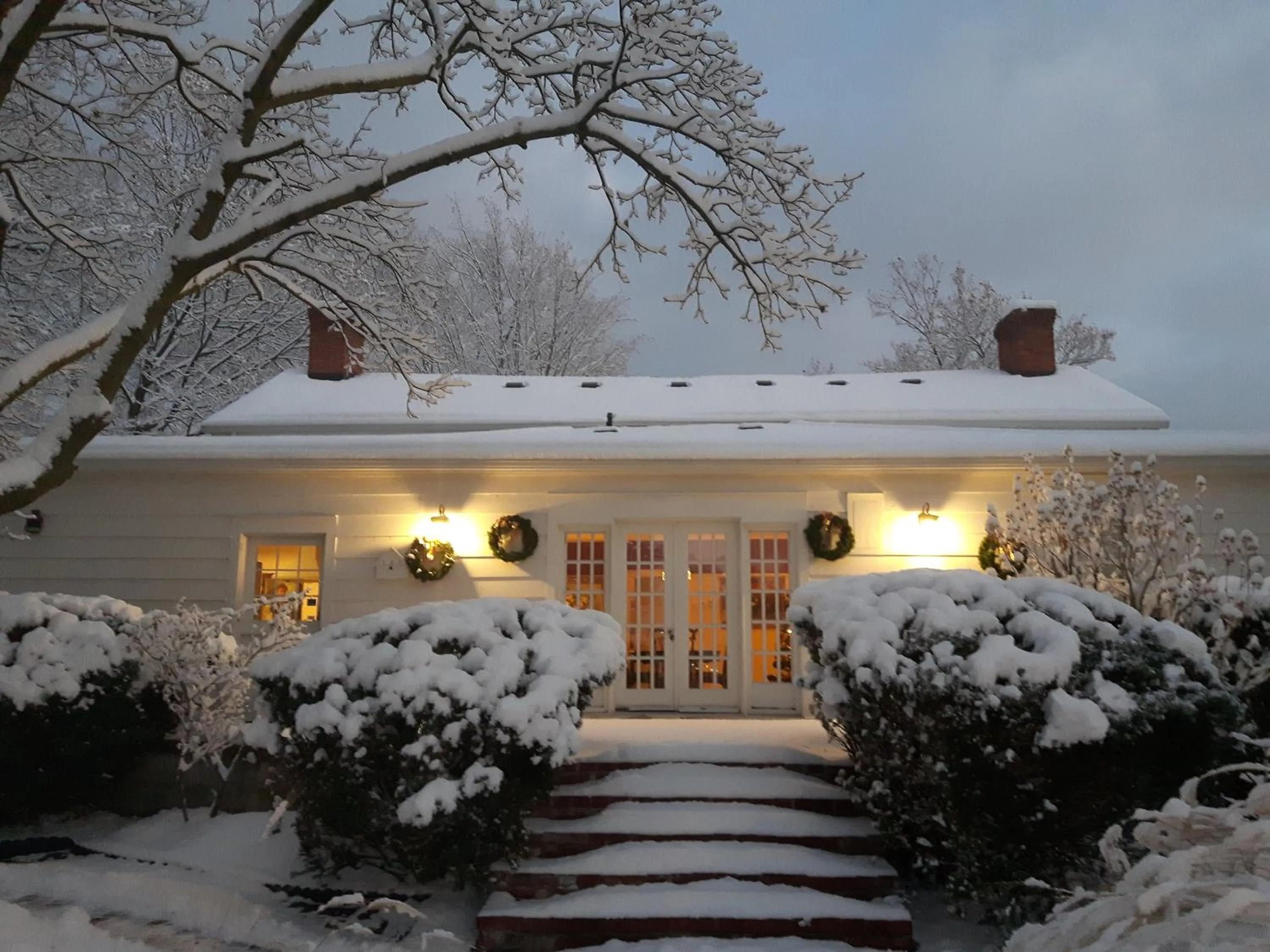 Winter in Historic Wilson-Guy House