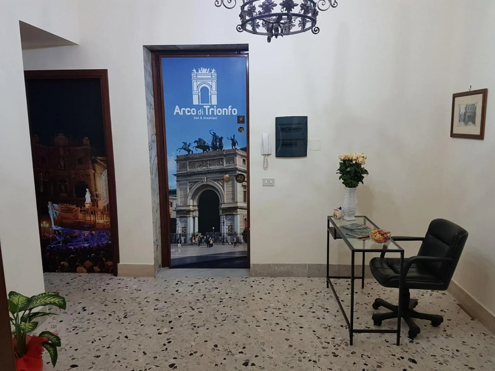 Lobby or reception in Arco di Trionfo Palermo Bed & Breakfast