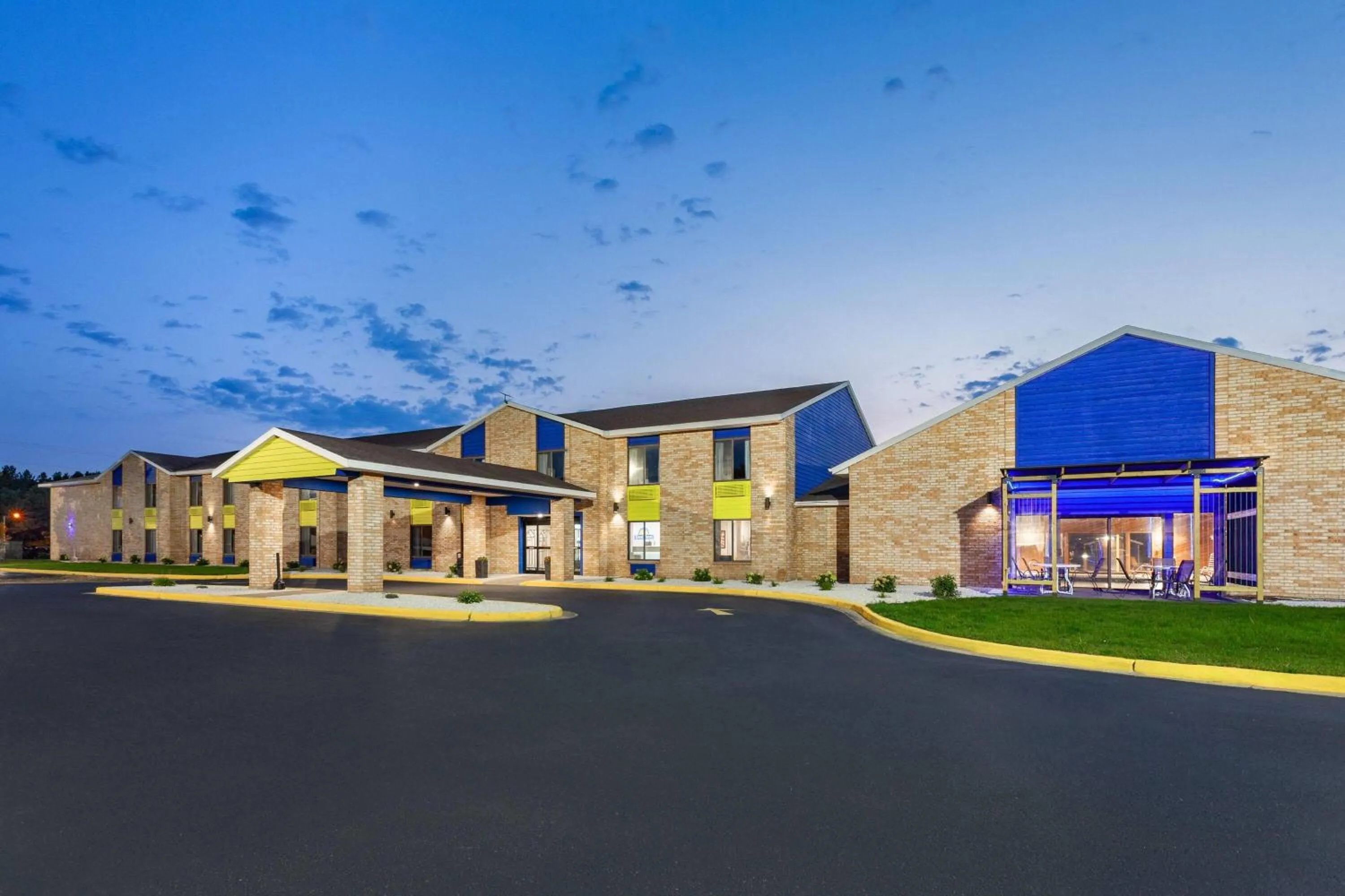 Property building in Days Inn by Wyndham Eagle River