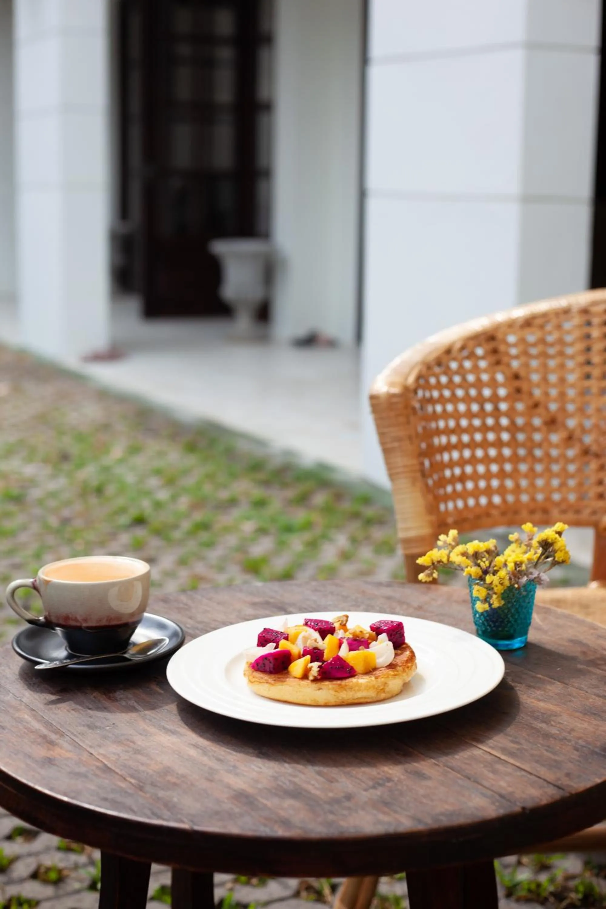 Food close-up in Elliebum Boutique Hotel