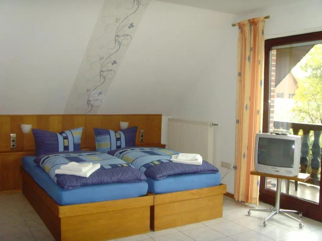 Bedroom, Bed in Landhaus Burs