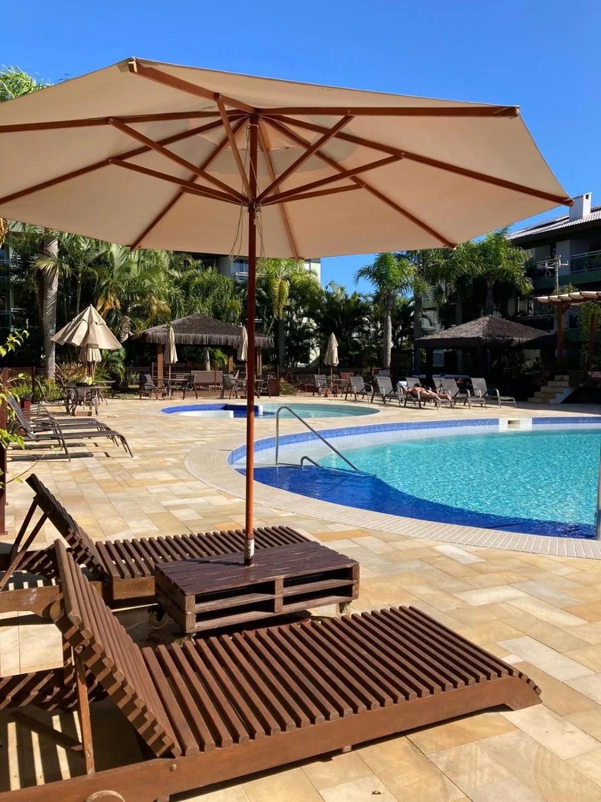 Swimming pool in Balmare Hotel