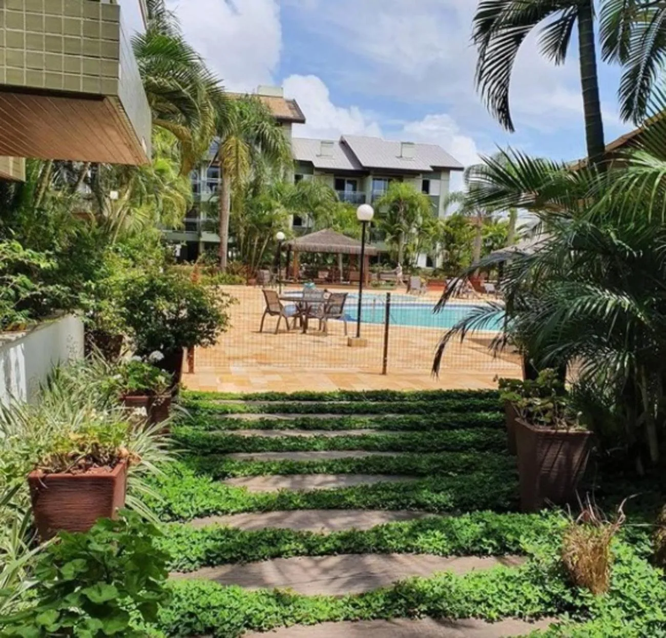 Swimming pool in Balmare Hotel