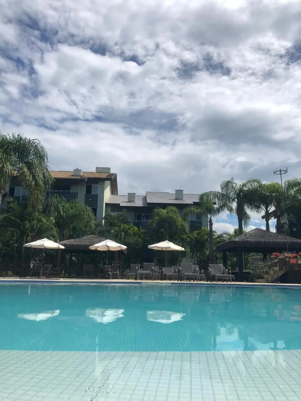 Swimming pool in Balmare Hotel