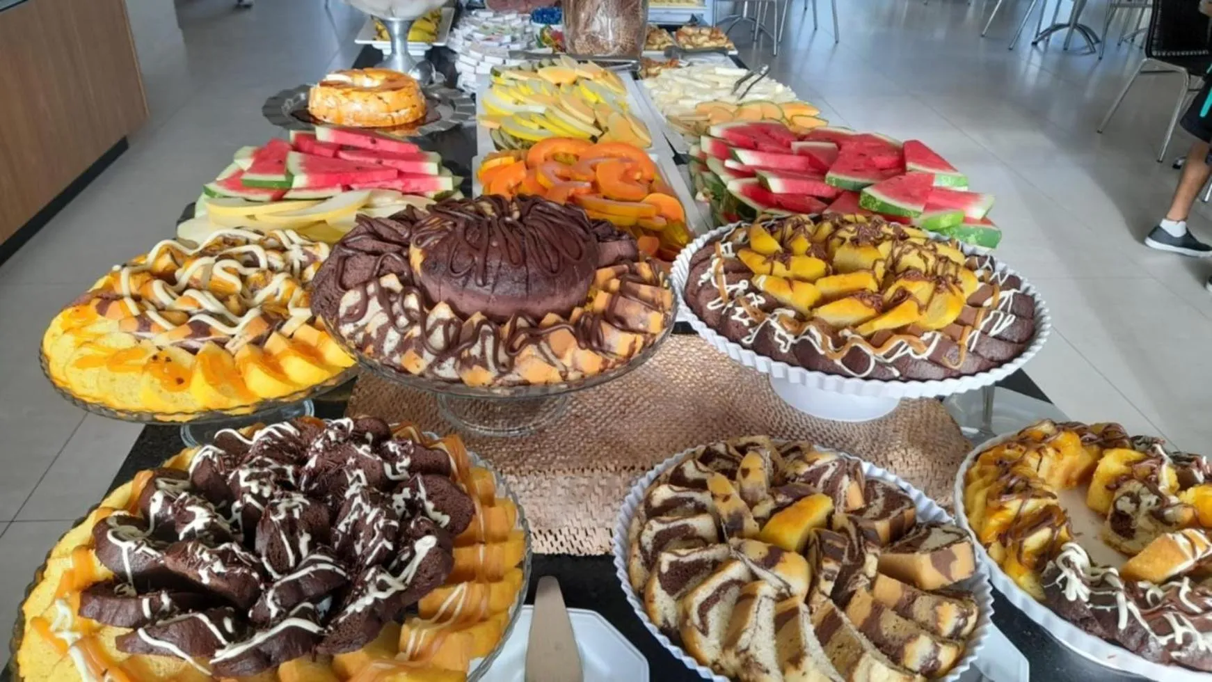 Buffet breakfast in Balmare Hotel