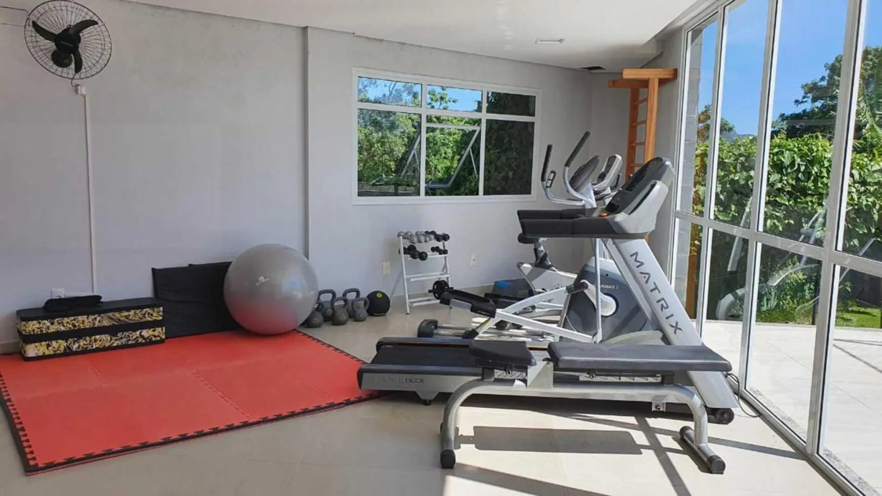 Fitness centre/facilities in Balmare Hotel