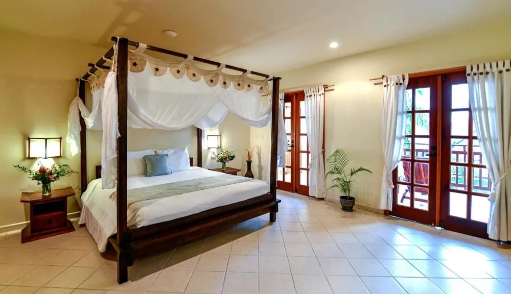 Bed in Antigua Superyacht Marina & Resort