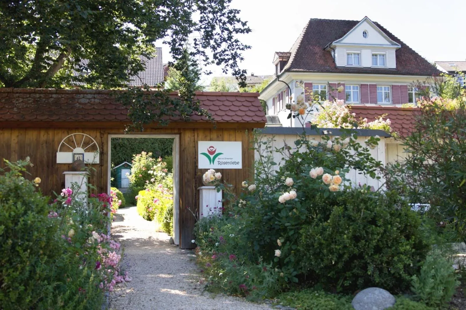 Property building in B&B Rosenliebe