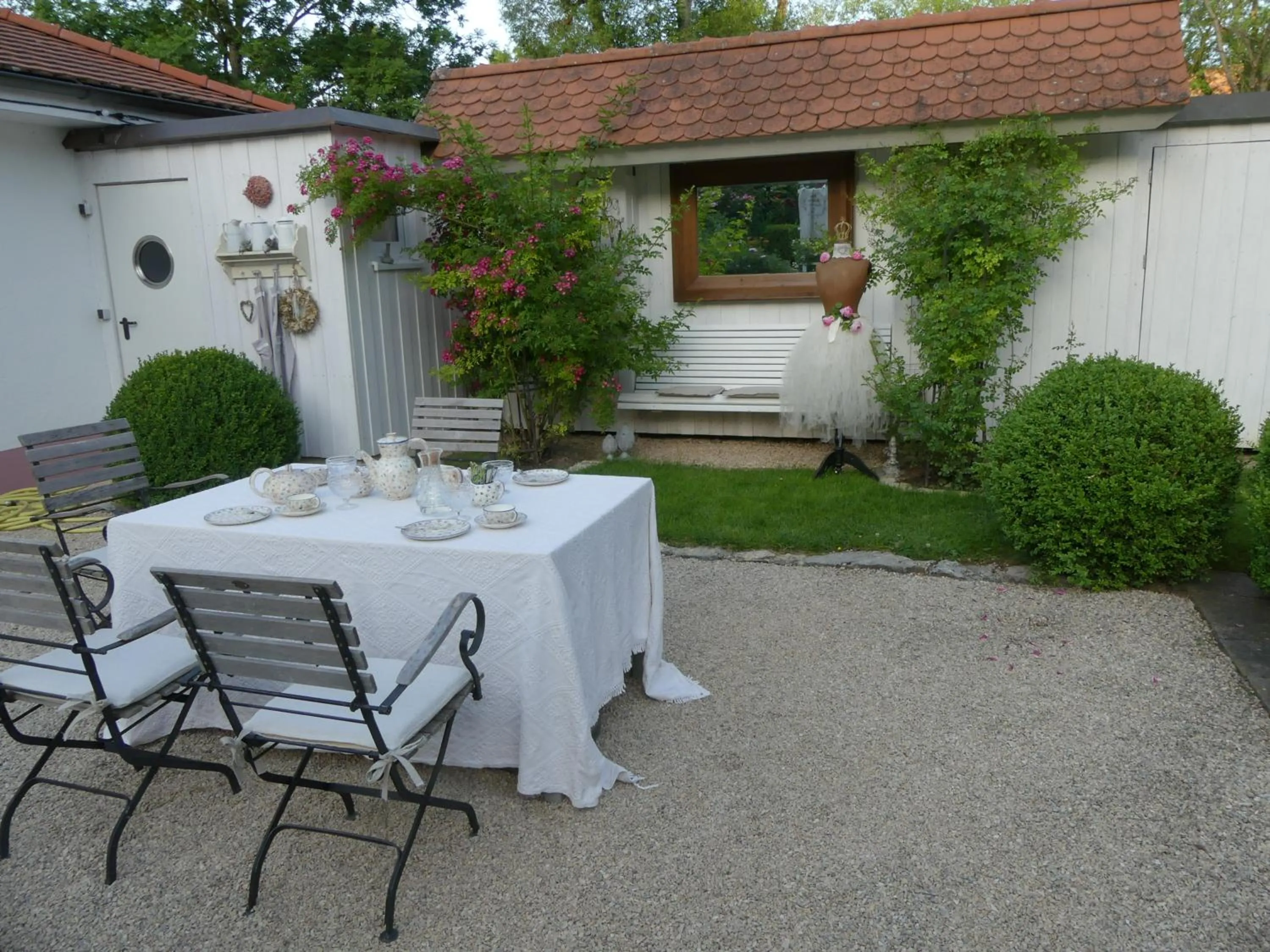 Garden in B&B Rosenliebe