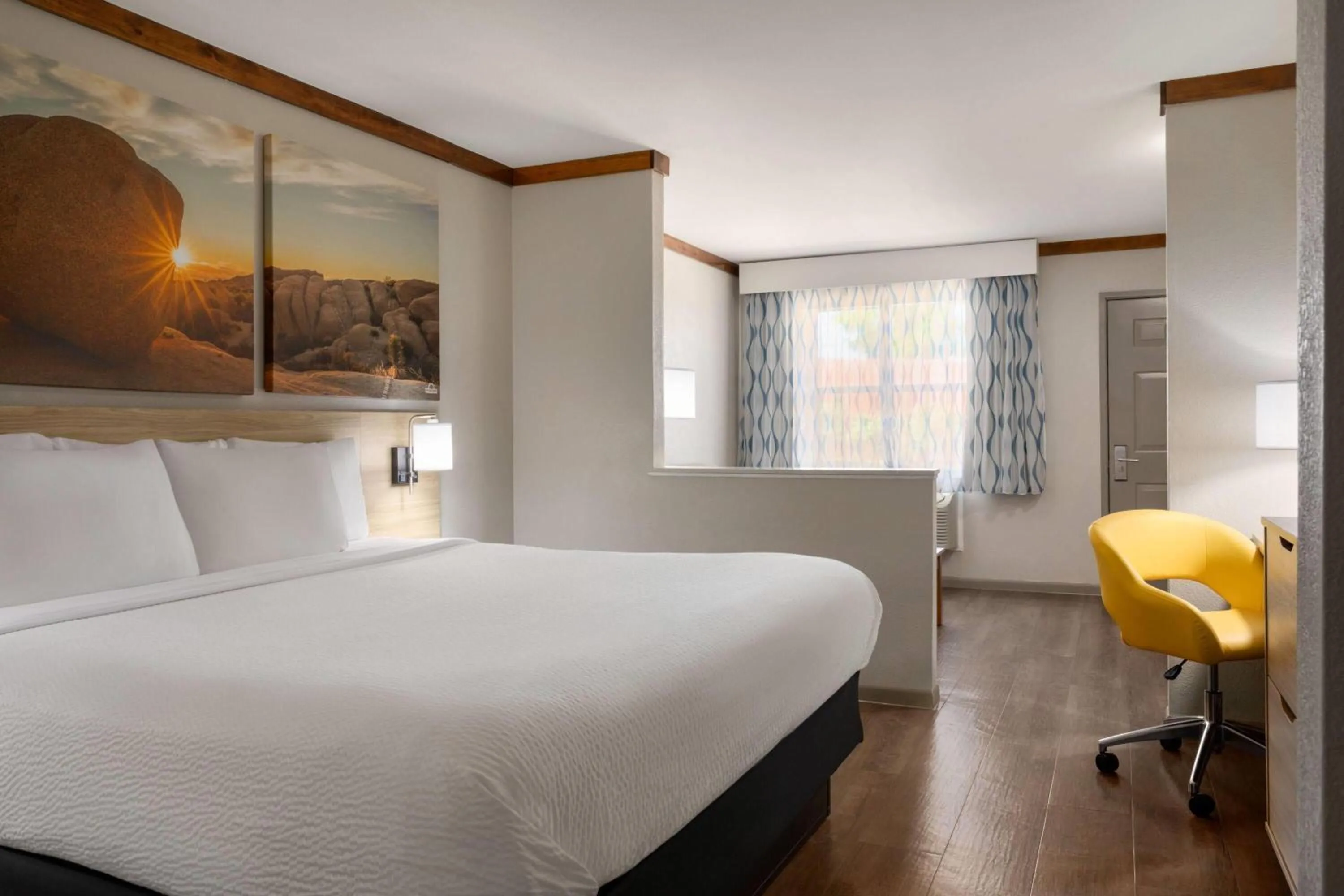 Bedroom, Bed in Days Inn by Wyndham Suites Fredericksburg