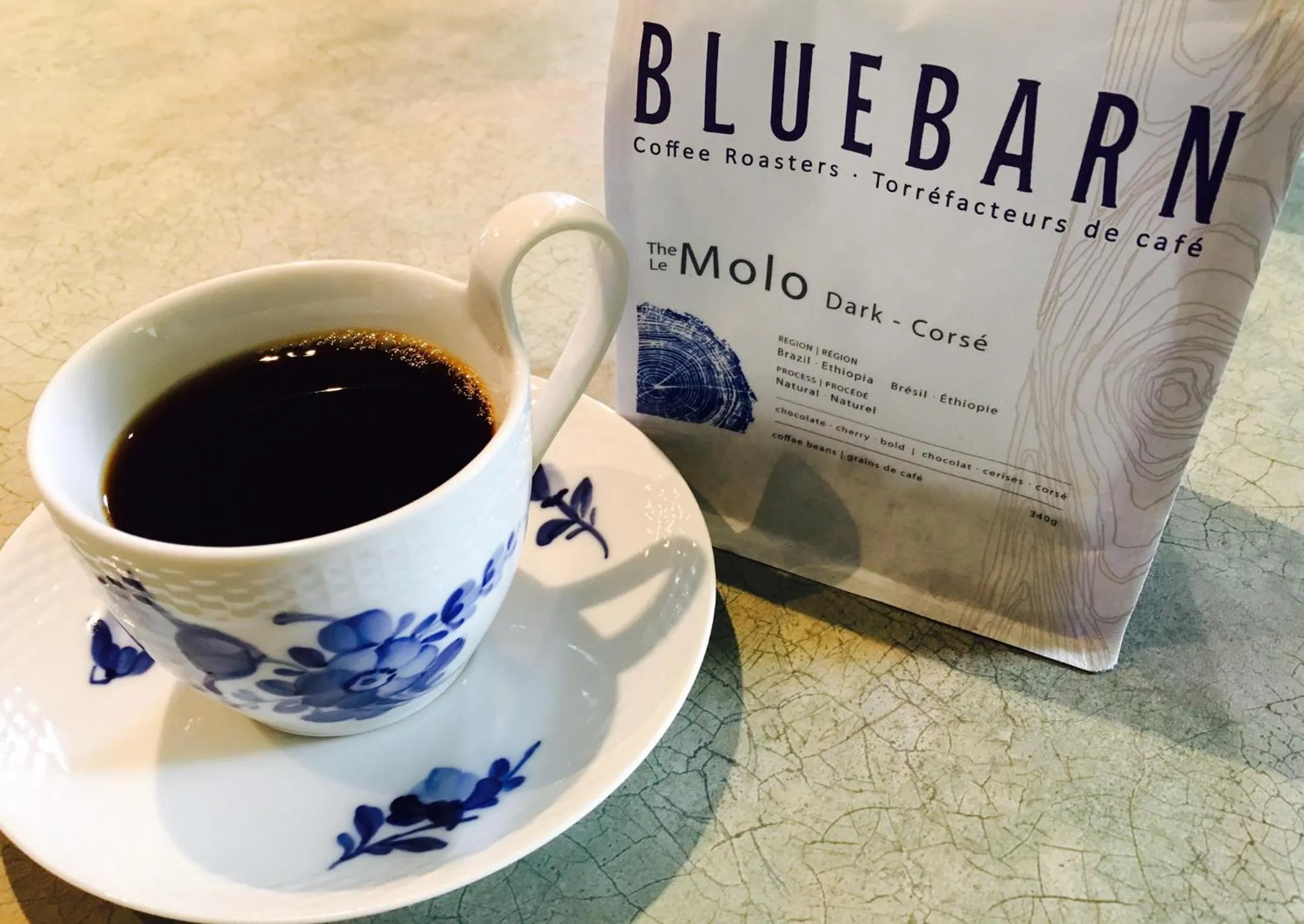 Continental breakfast in Auberge De Mon Petit Chum B&B