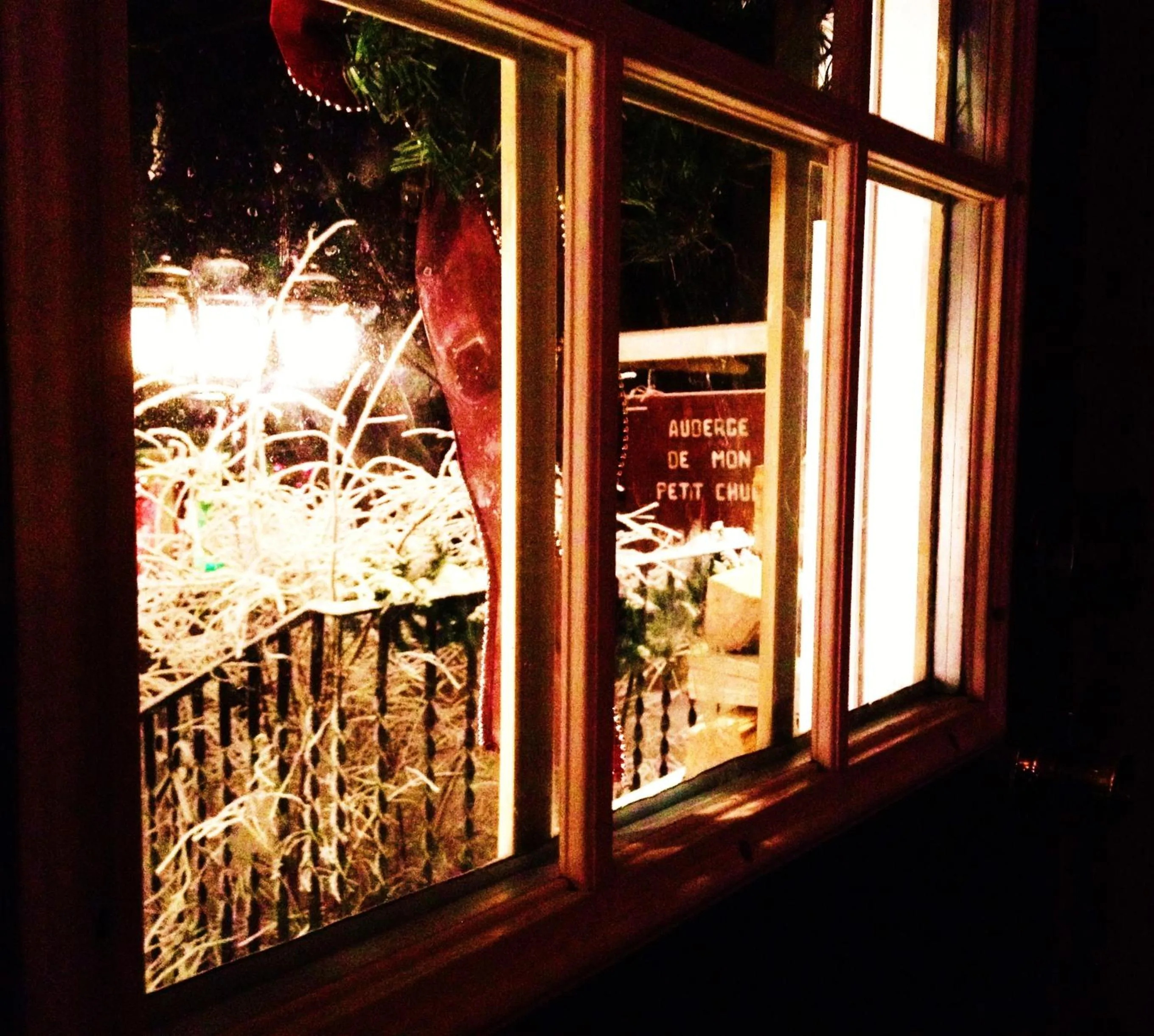 Winter in Auberge De Mon Petit Chum B&B