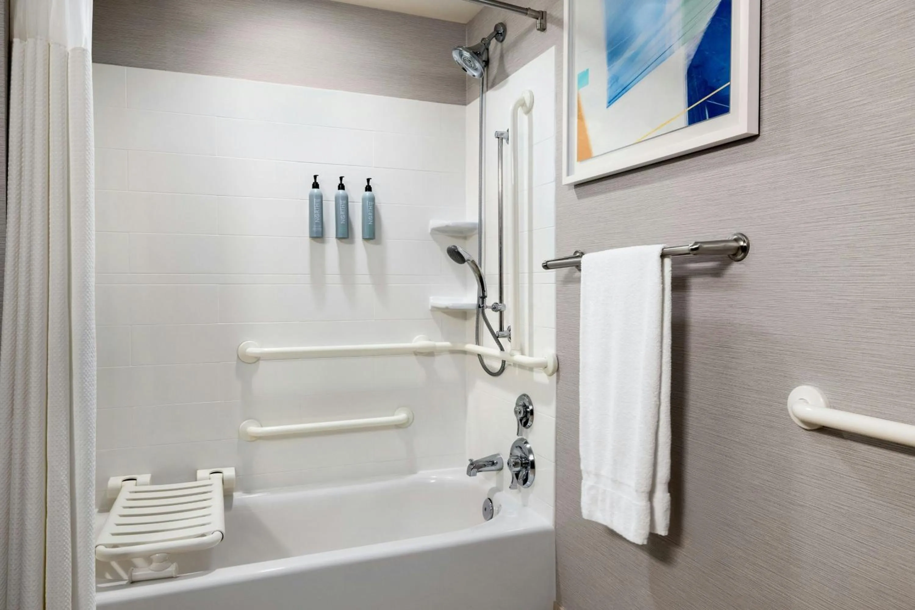 Bathroom in Courtyard Mt. Holly Westampton