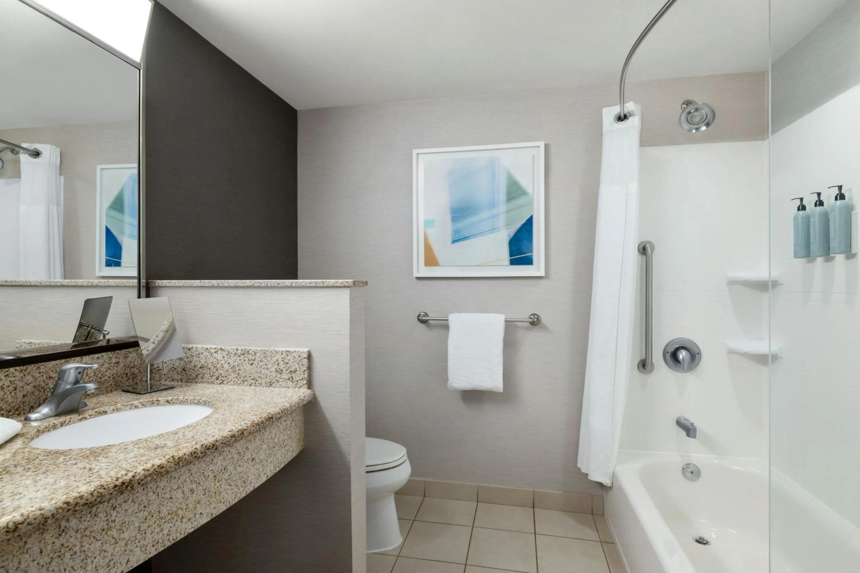 Bathroom in Courtyard Mt. Holly Westampton