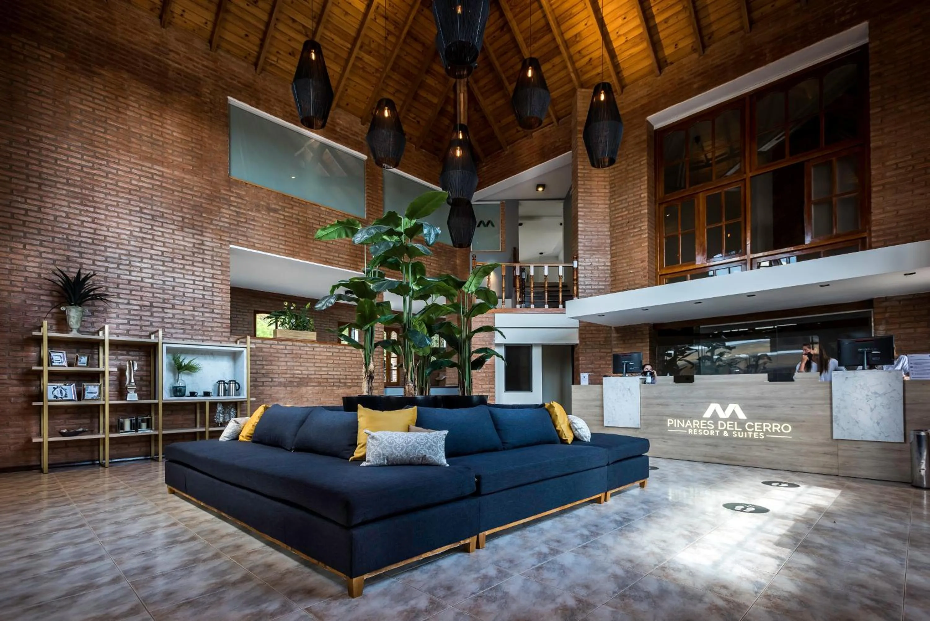 Lobby or reception in Pinares del Cerro Resort & Suites