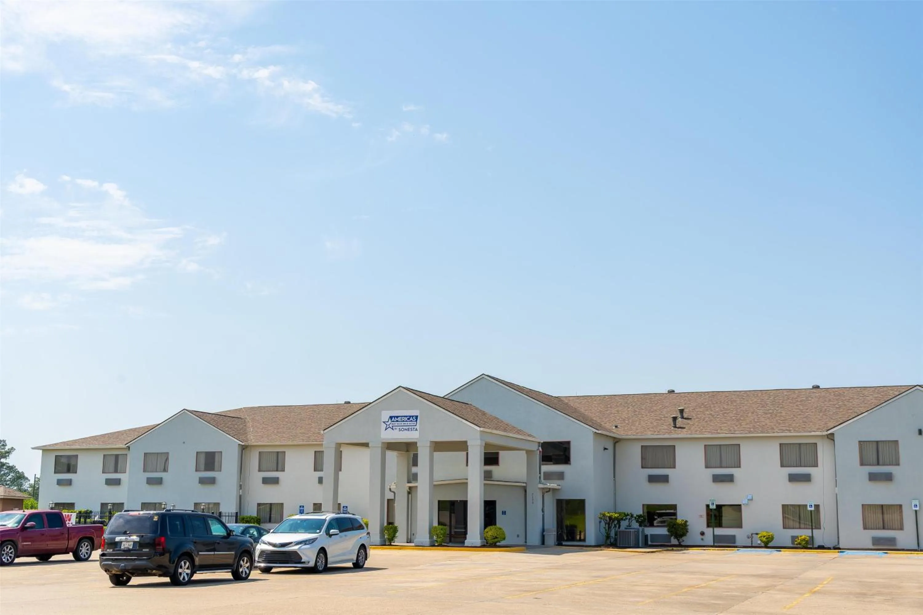 Property building in Americas Best Value Inn Donaldsonville