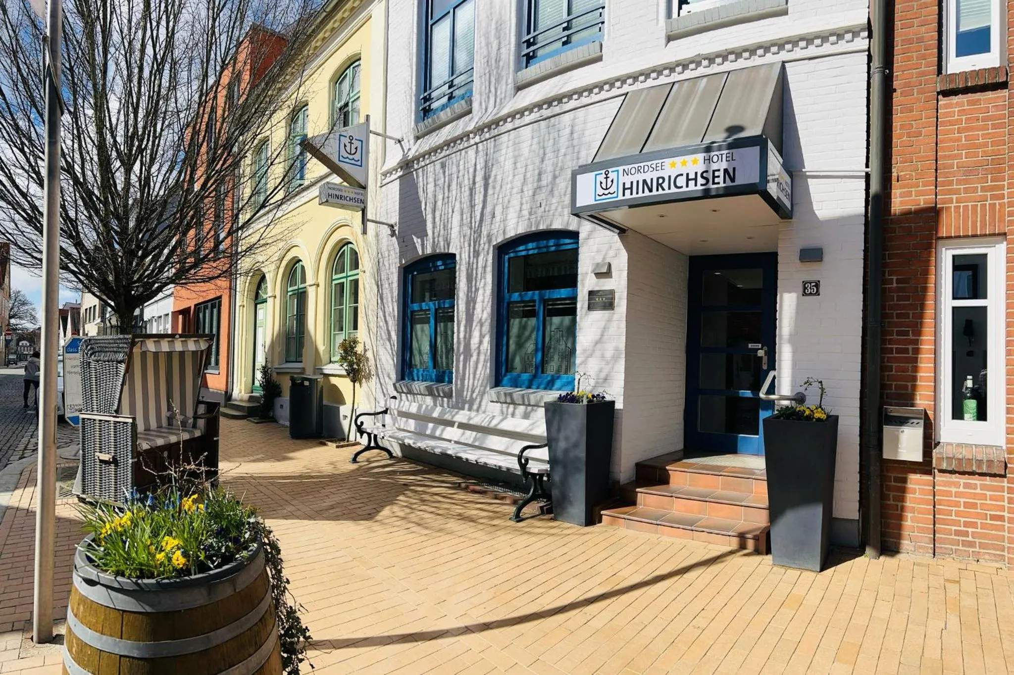 Property building in Nordsee-Hotel Hinrichsen