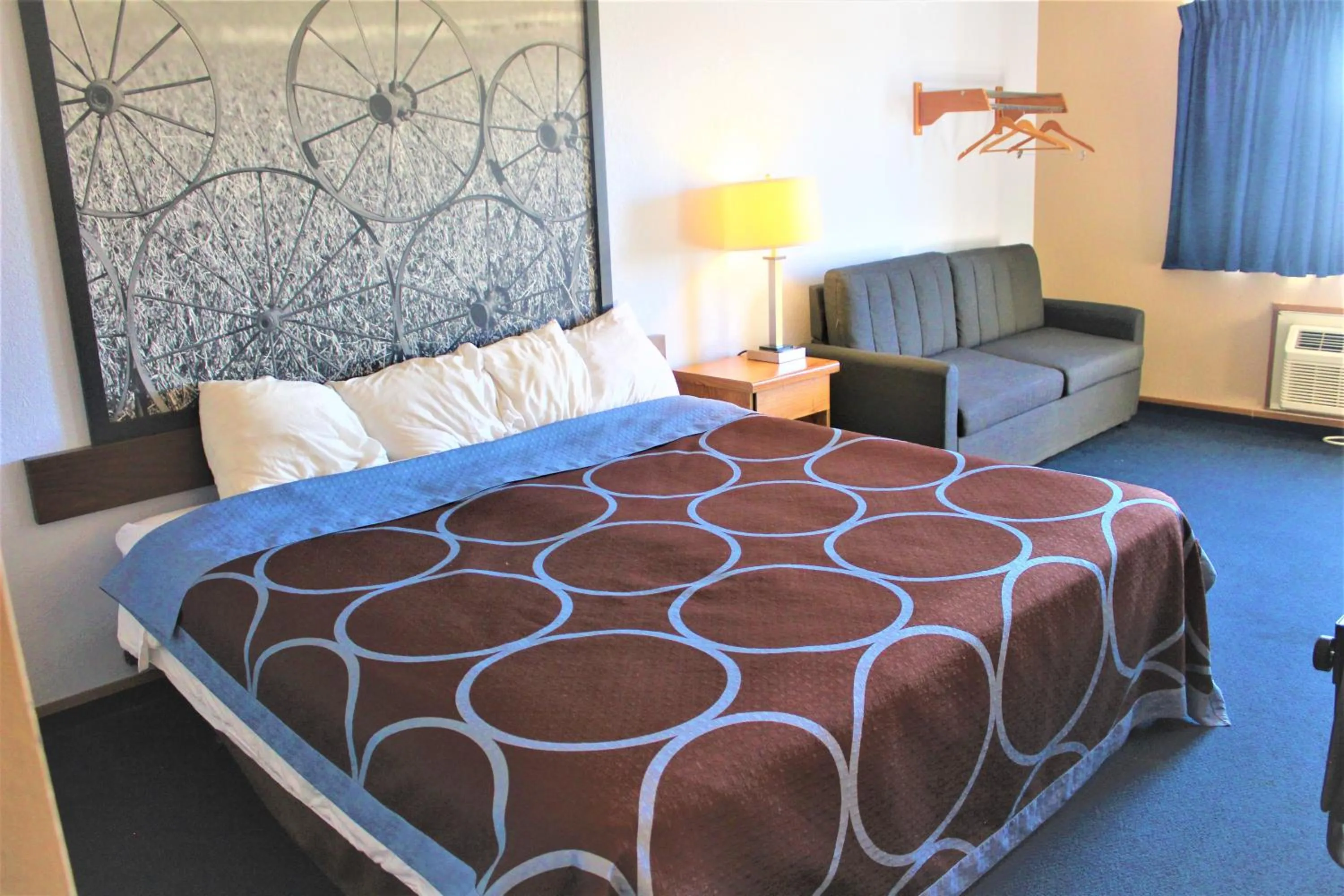 Bed in Super 8 by Wyndham Burlington