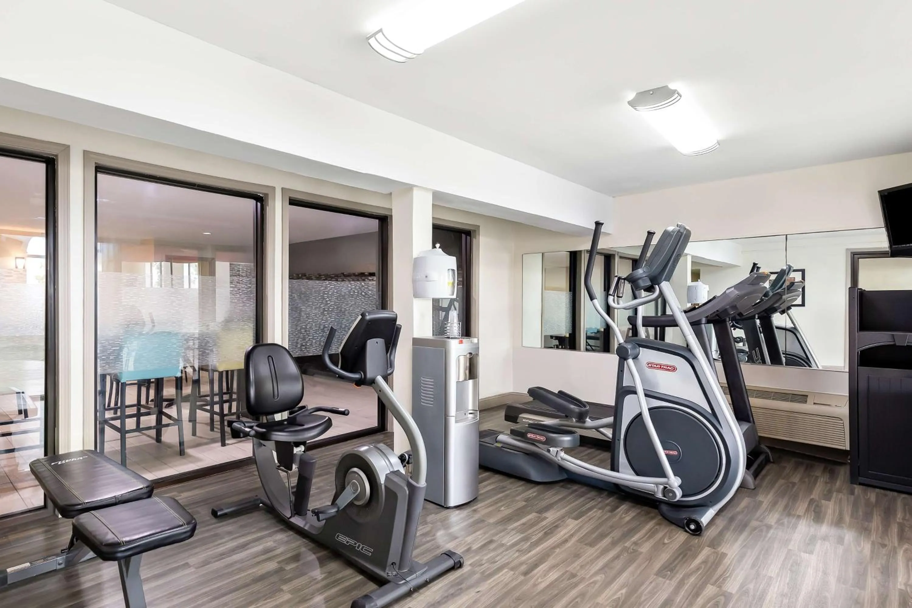 Fitness centre/facilities in Best Western Saluki Inn