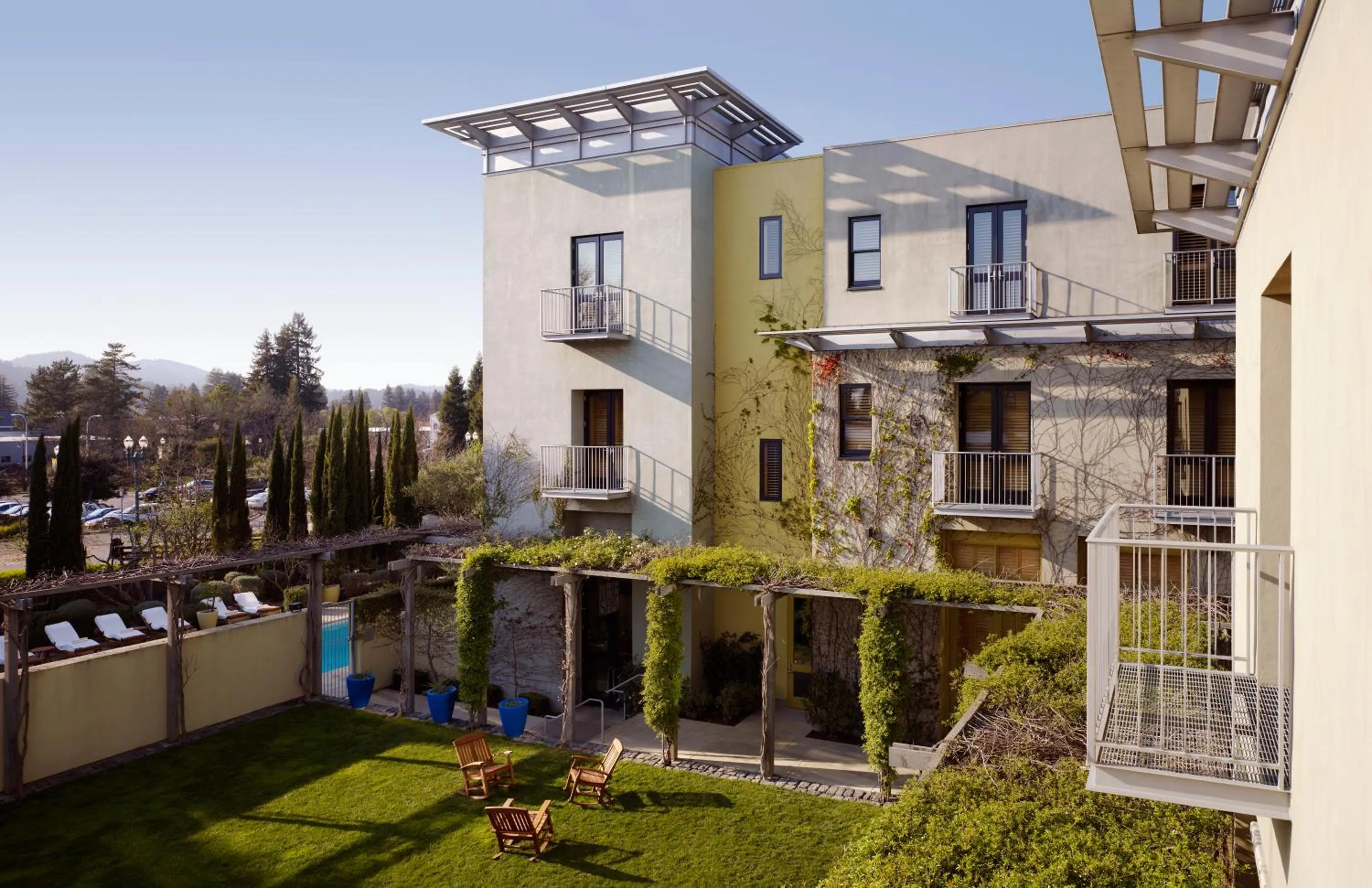 Facade/entrance in Hotel Healdsburg