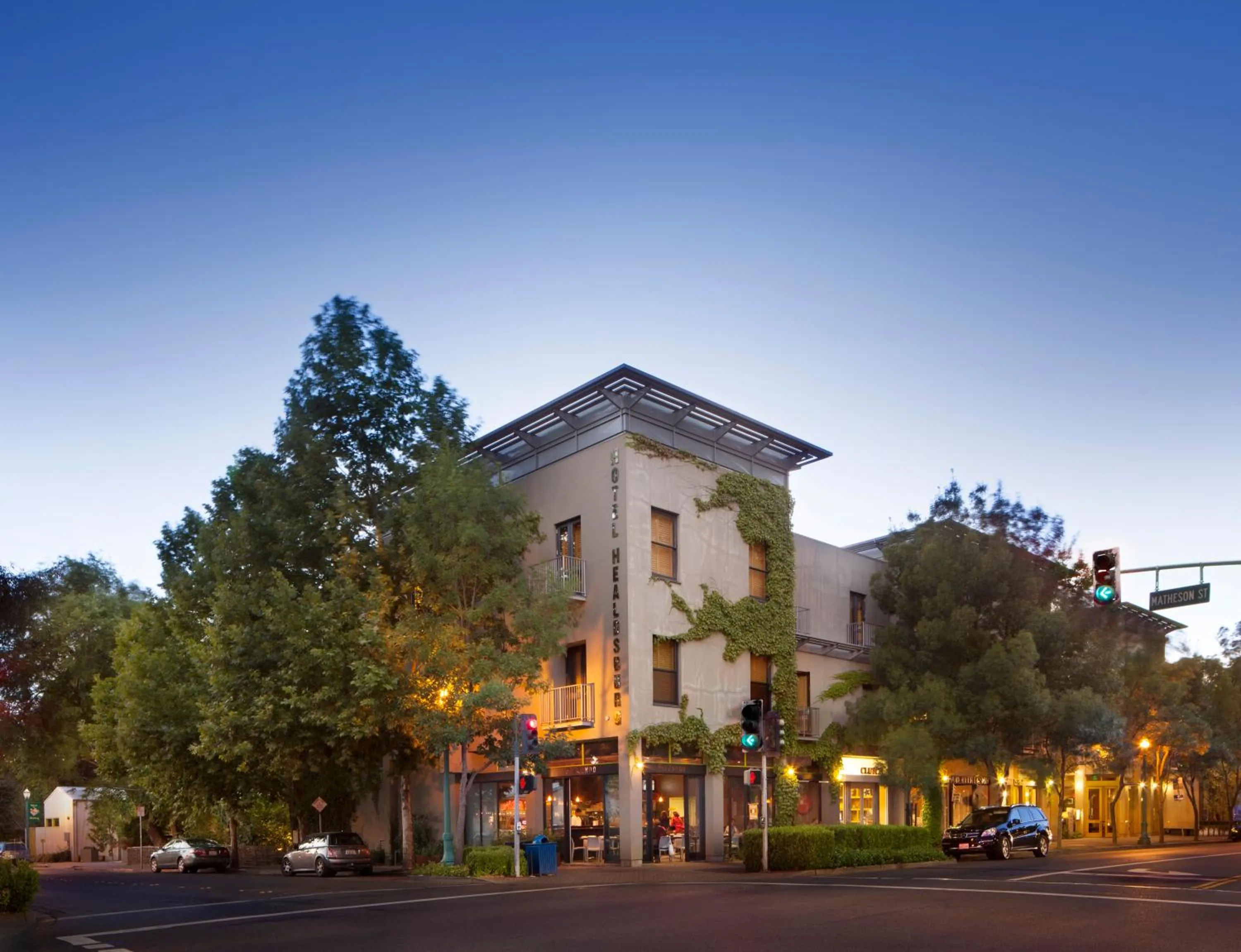 Facade/entrance in Hotel Healdsburg