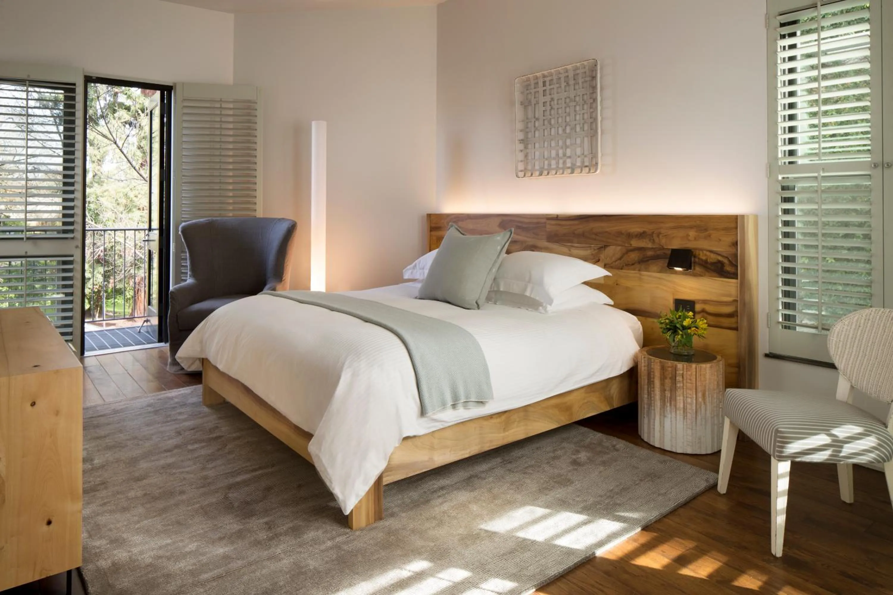 Day, Bed in Hotel Healdsburg