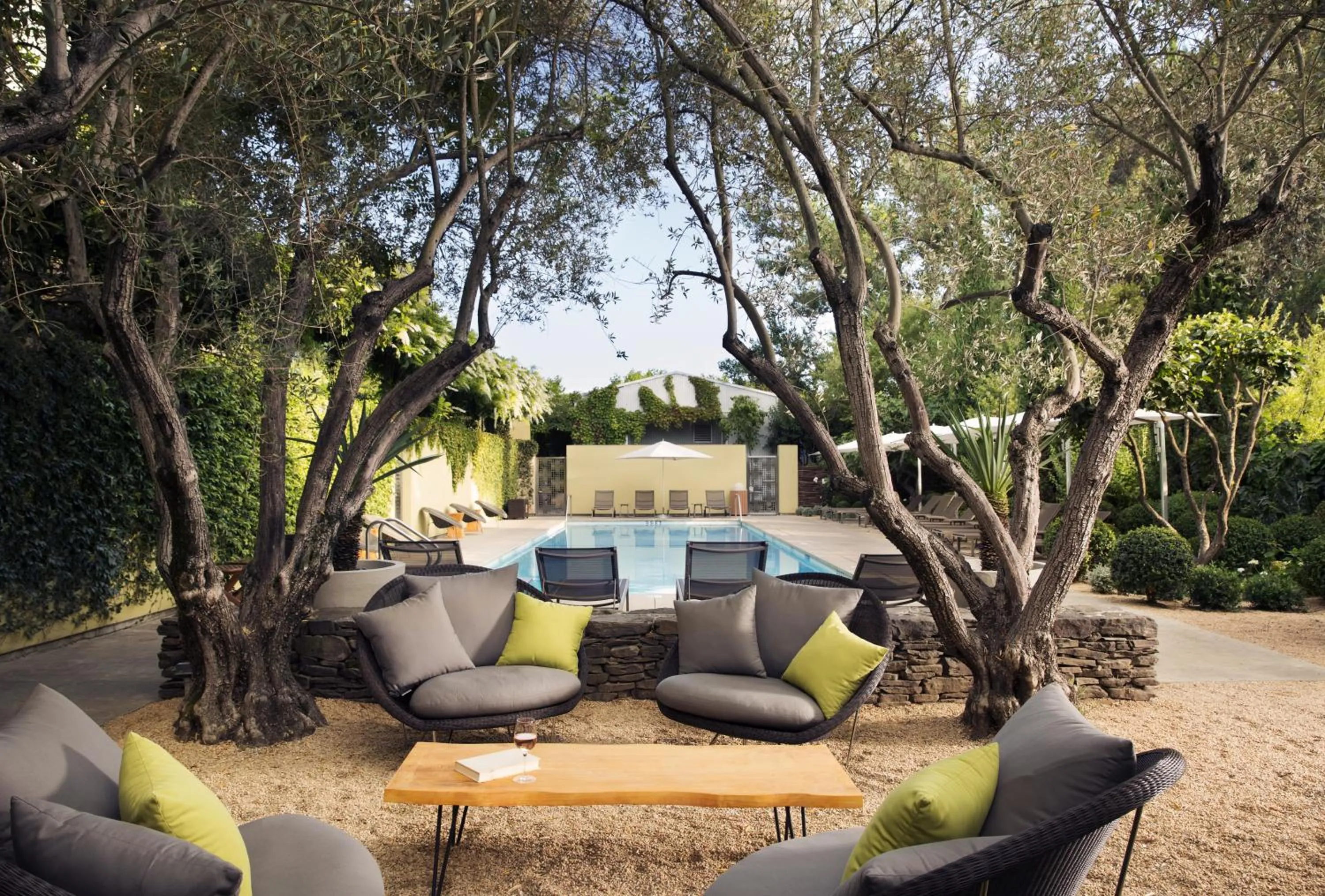 Patio in Hotel Healdsburg