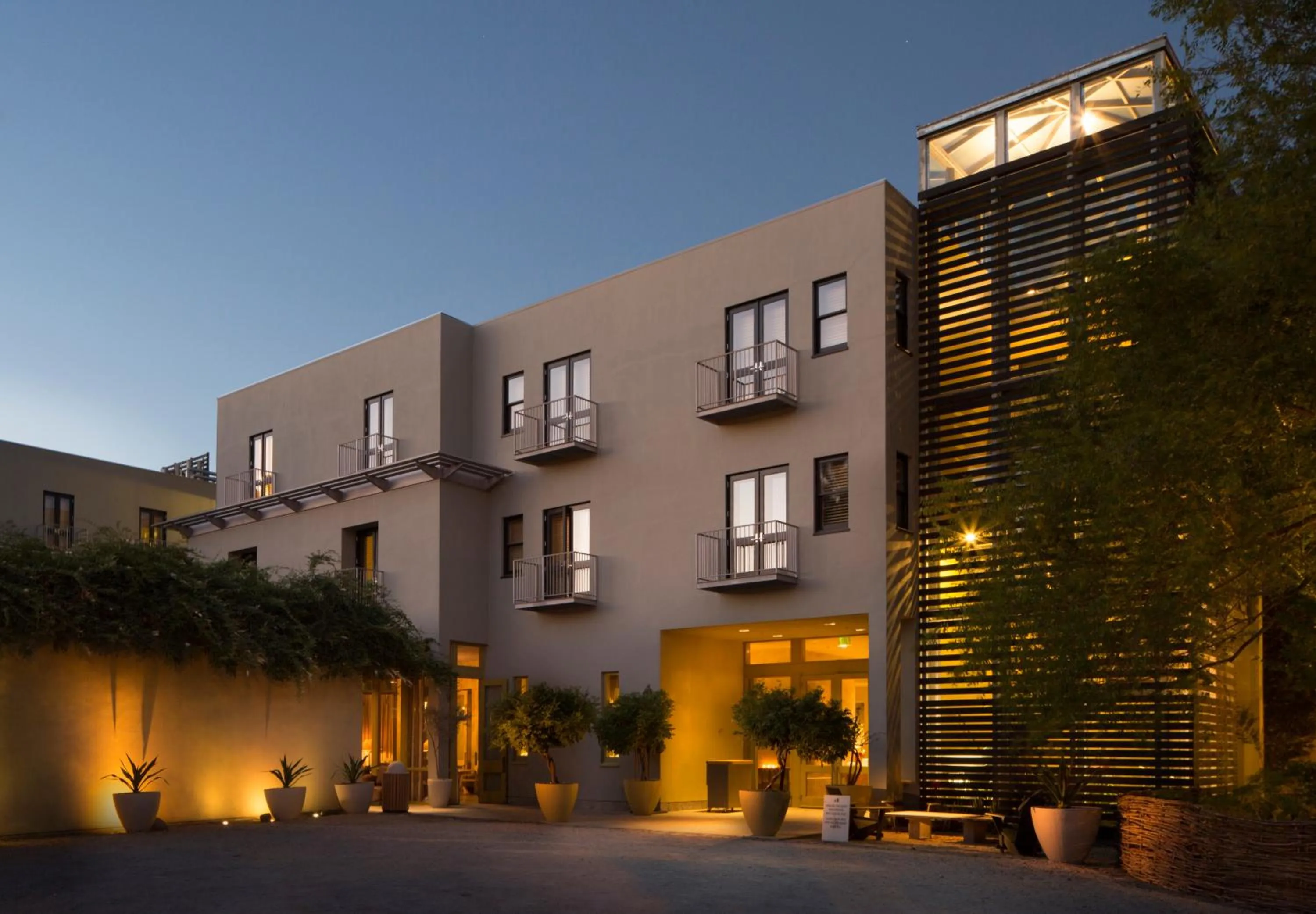 Property building in Hotel Healdsburg