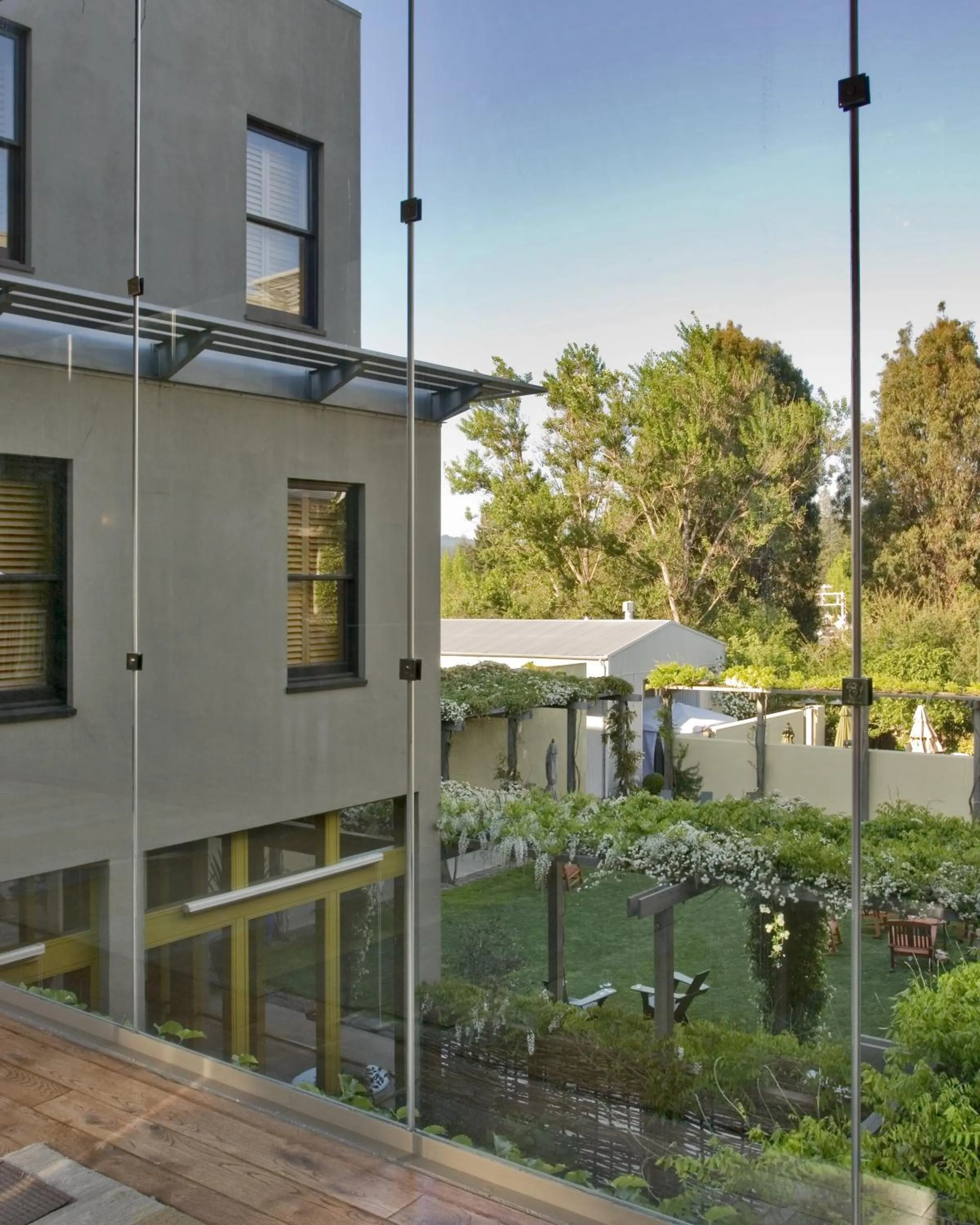 Garden in Hotel Healdsburg