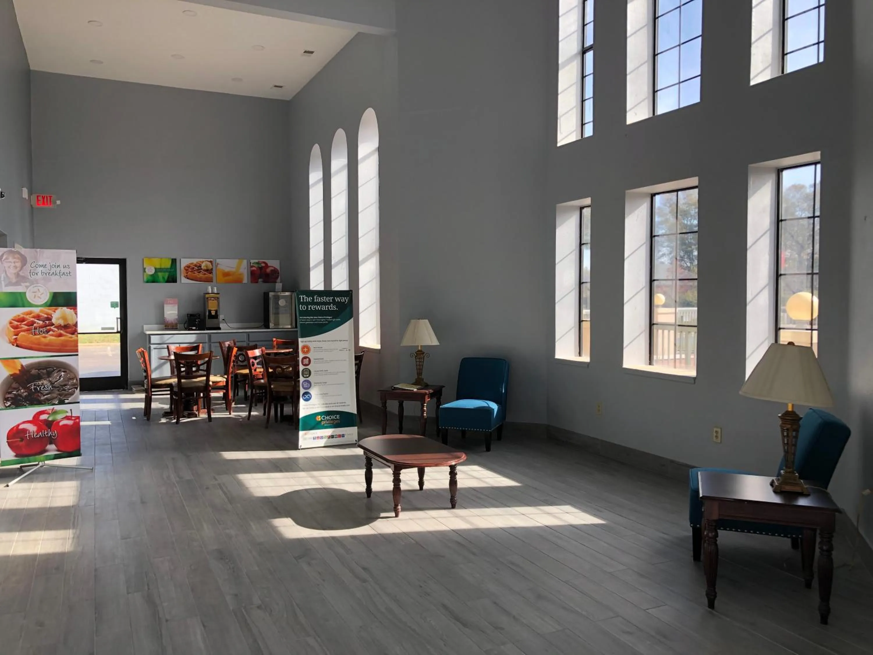 Breakfast in Quality Inn Bennettsville