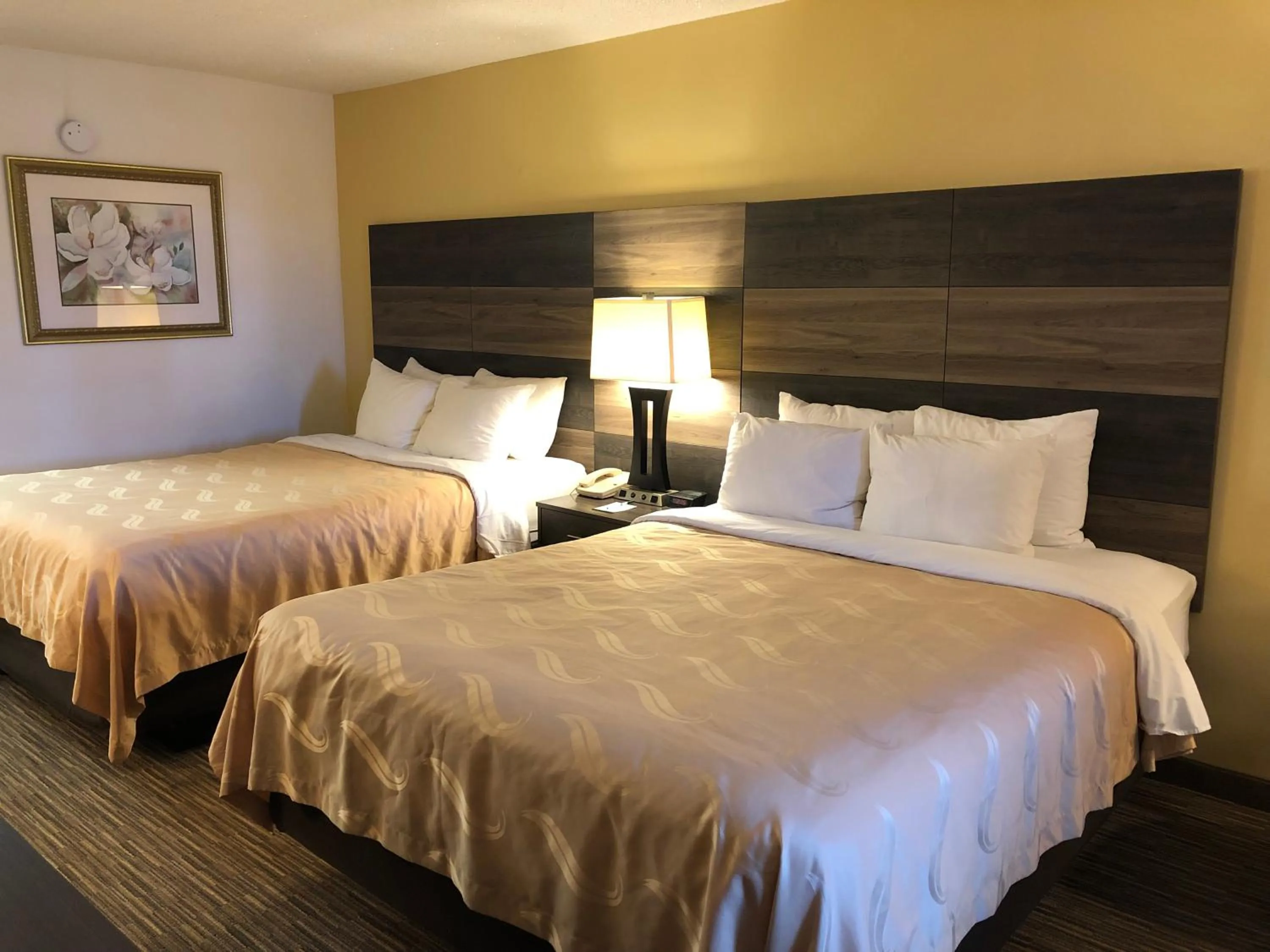 Bed in Quality Inn Bennettsville