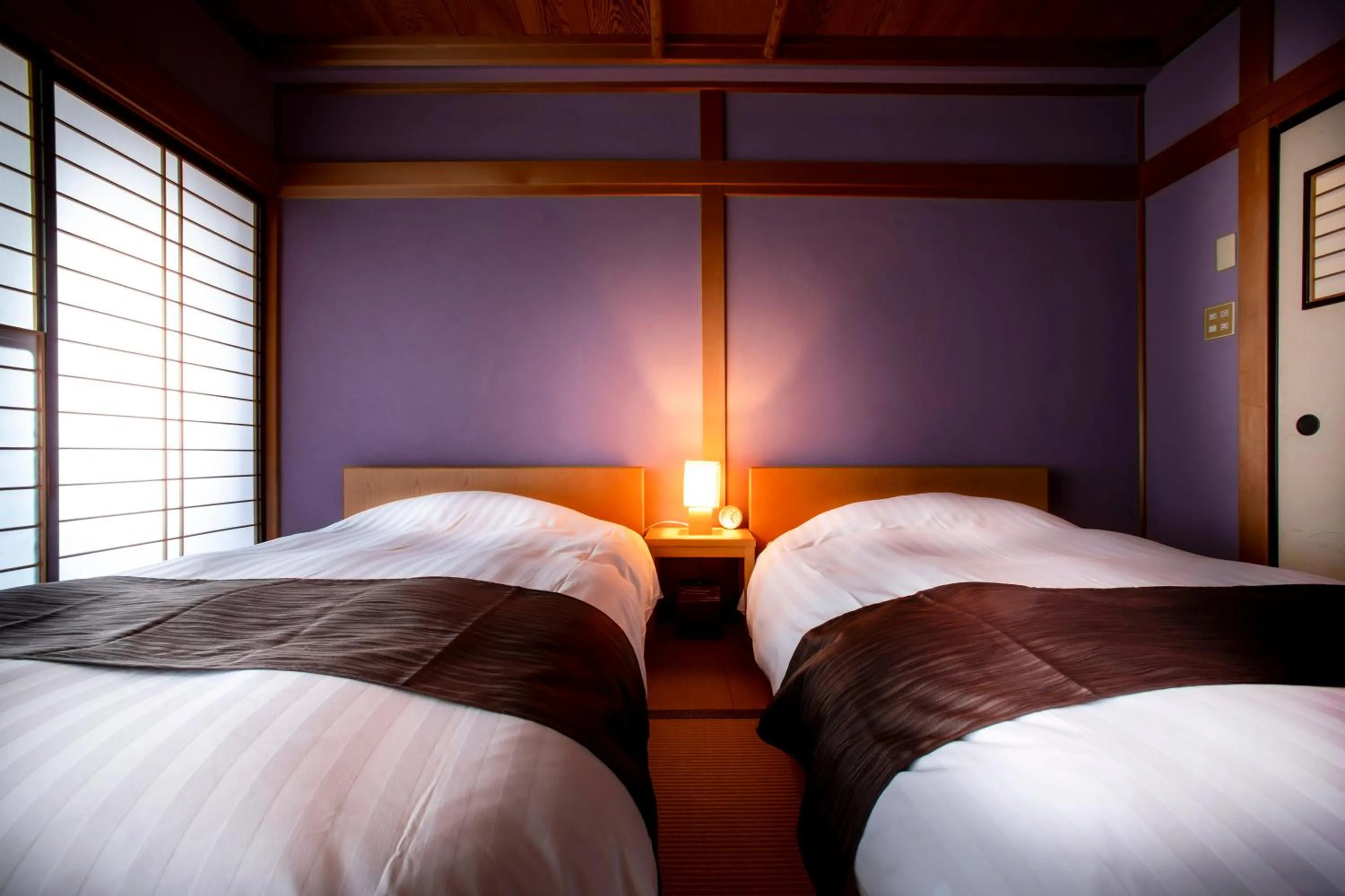 Photo of the whole room, Bed in Yuyaruru Saisai