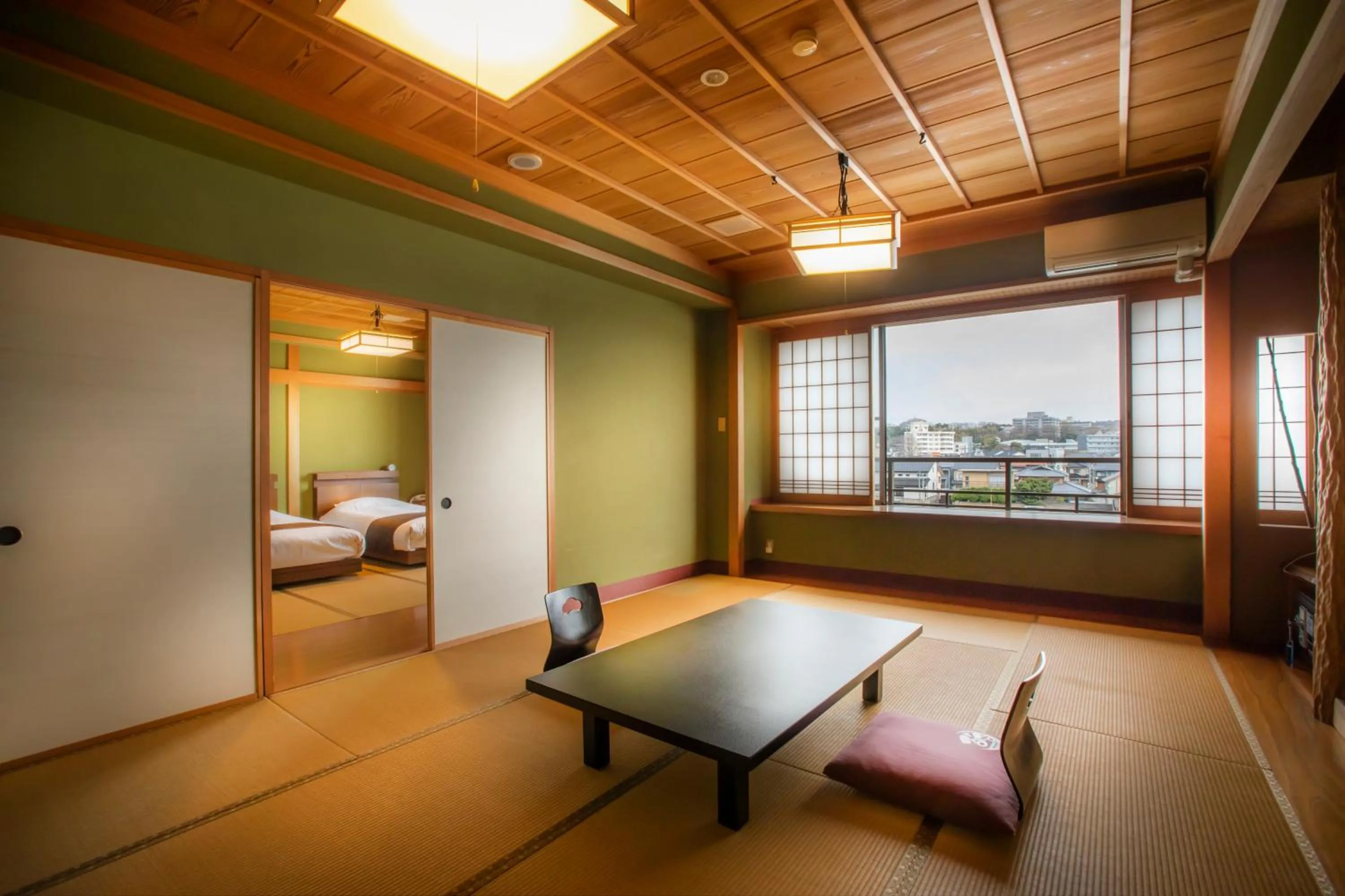 Photo of the whole room, Bed in Yuyaruru Saisai