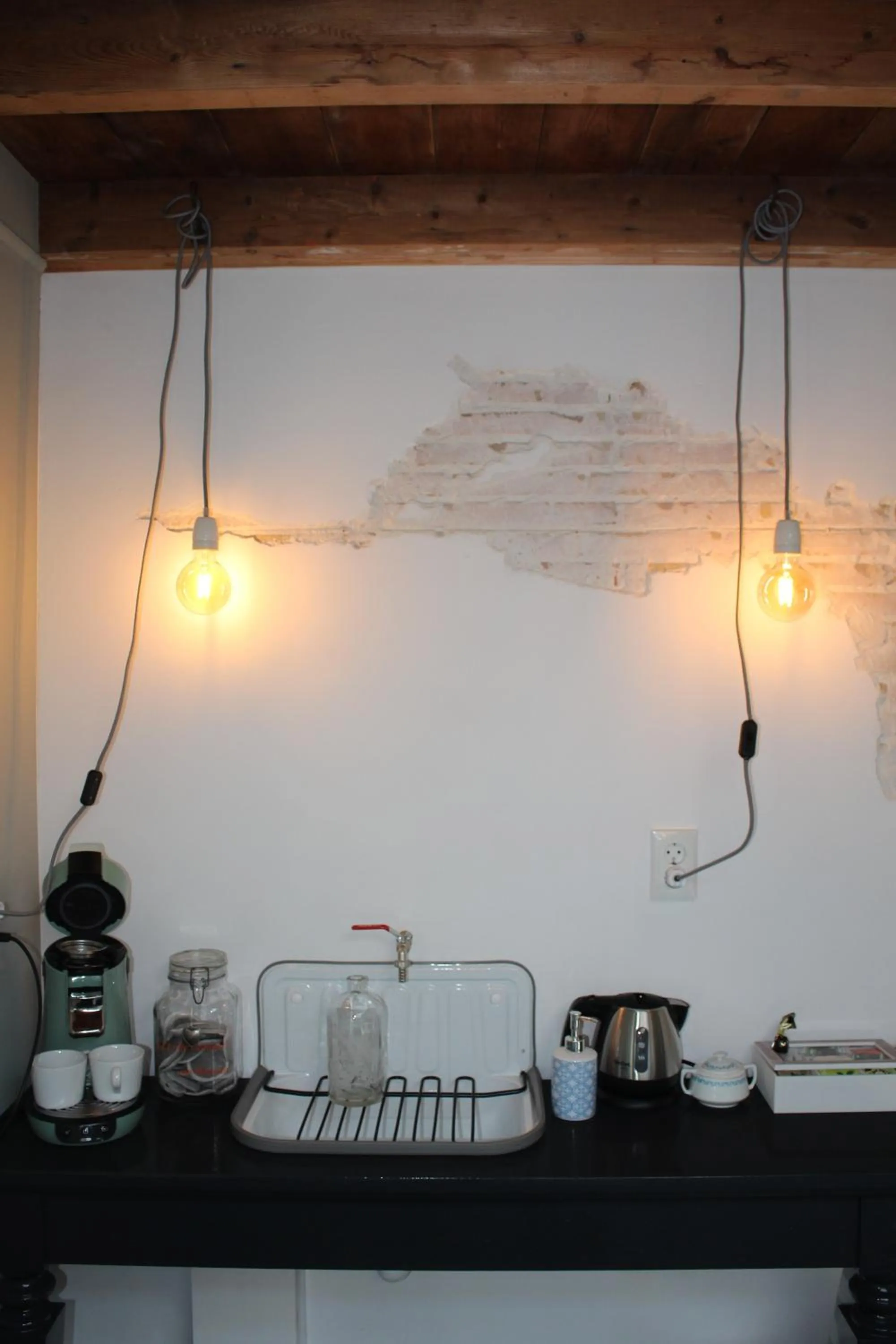 Decorative detail in B&B de Garaazje