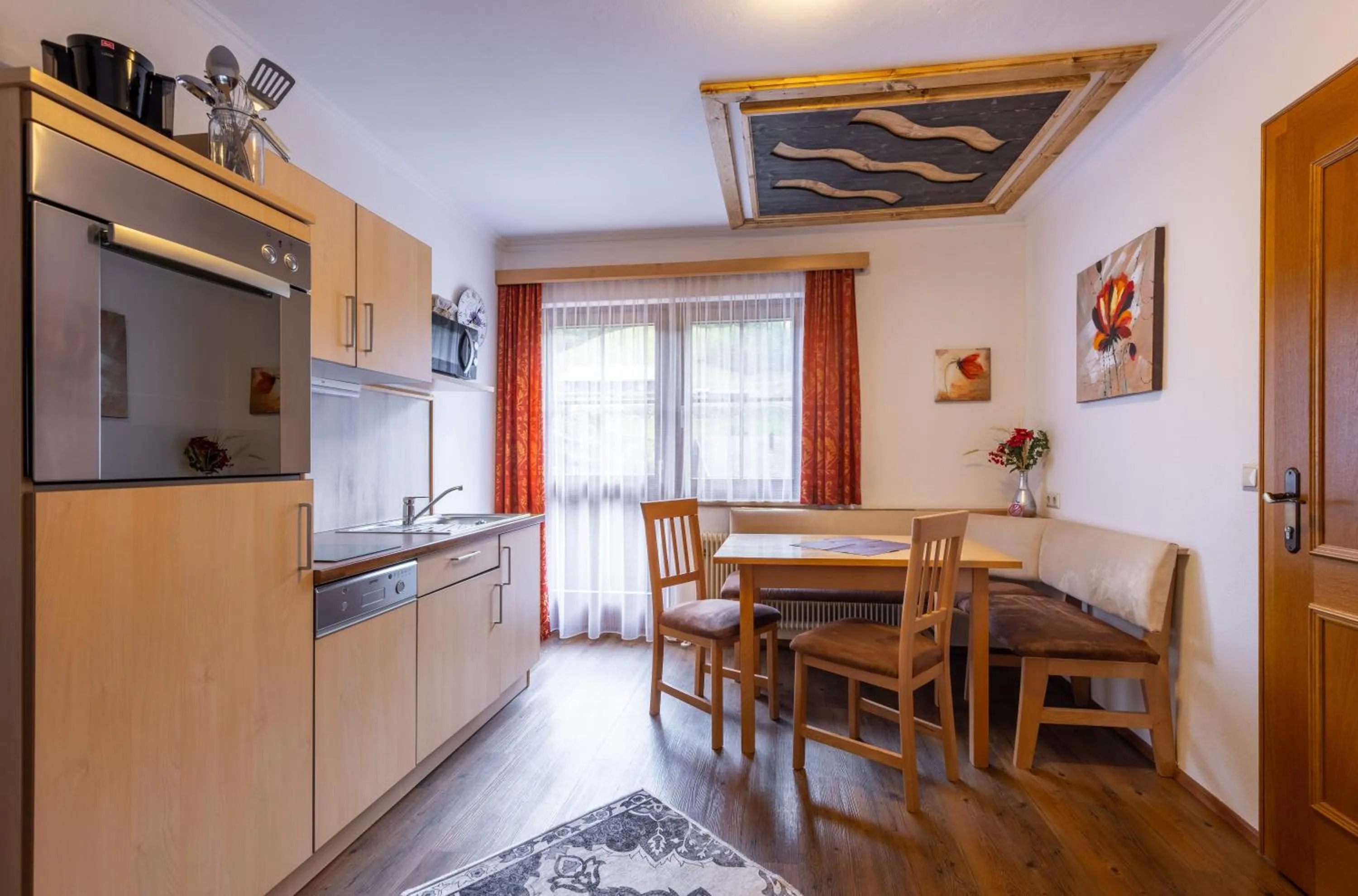 kitchen in ApartHotel Holzerhof