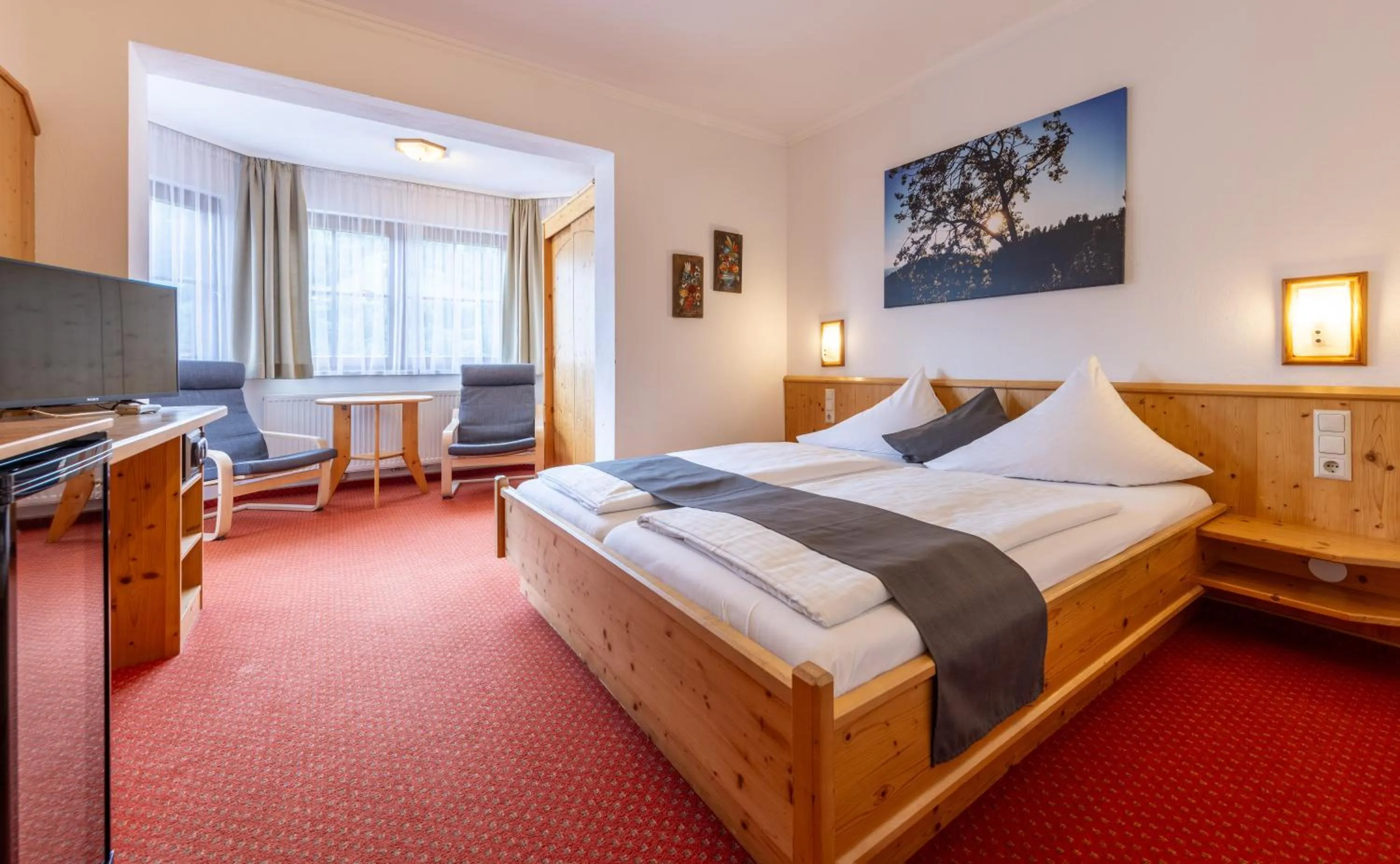 Photo of the whole room, Bed in ApartHotel Holzerhof