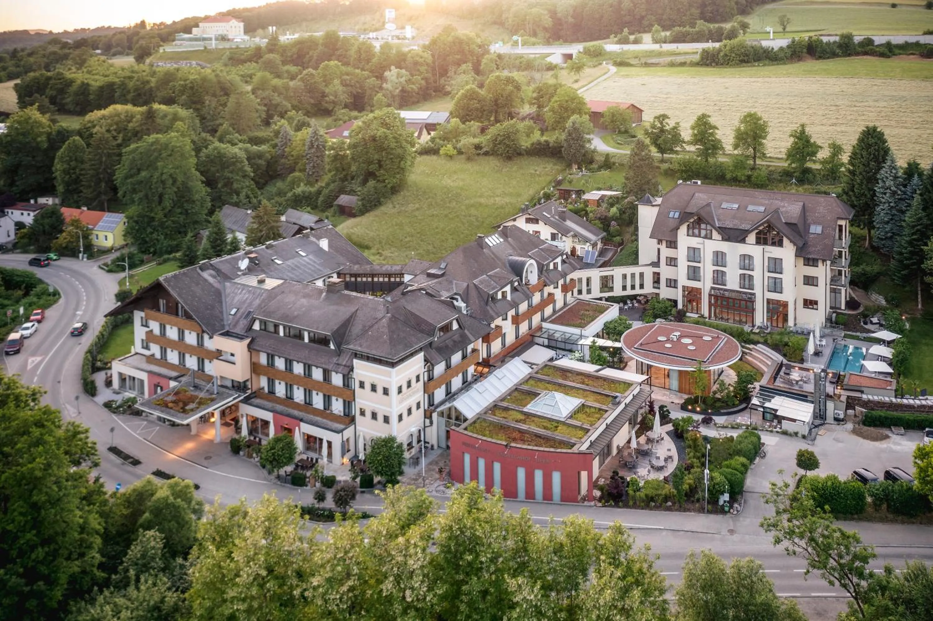 Bird's eye view in Seminarhotel Lengbachhof GmbH