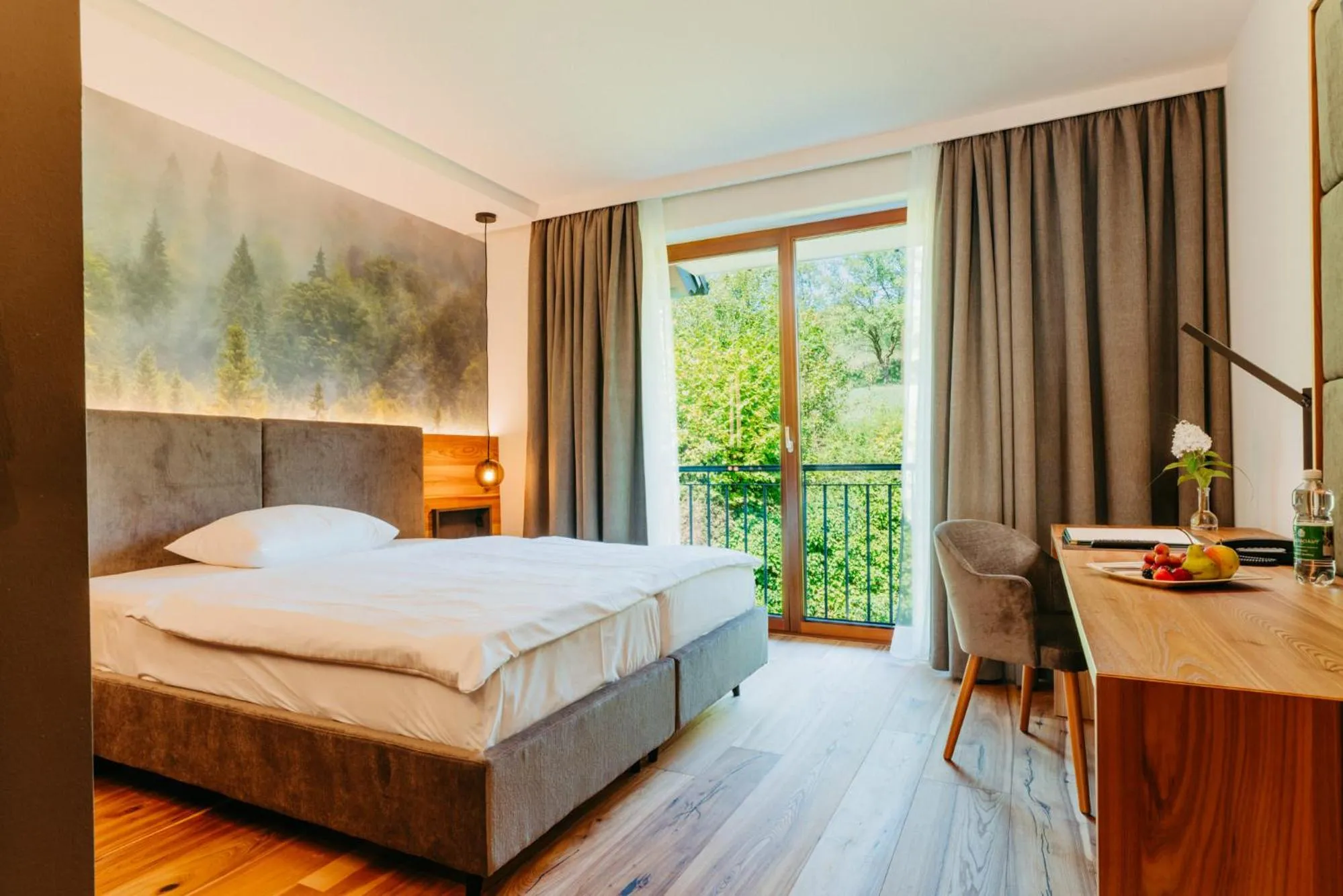 Photo of the whole room, Bed in Seminarhotel Lengbachhof GmbH