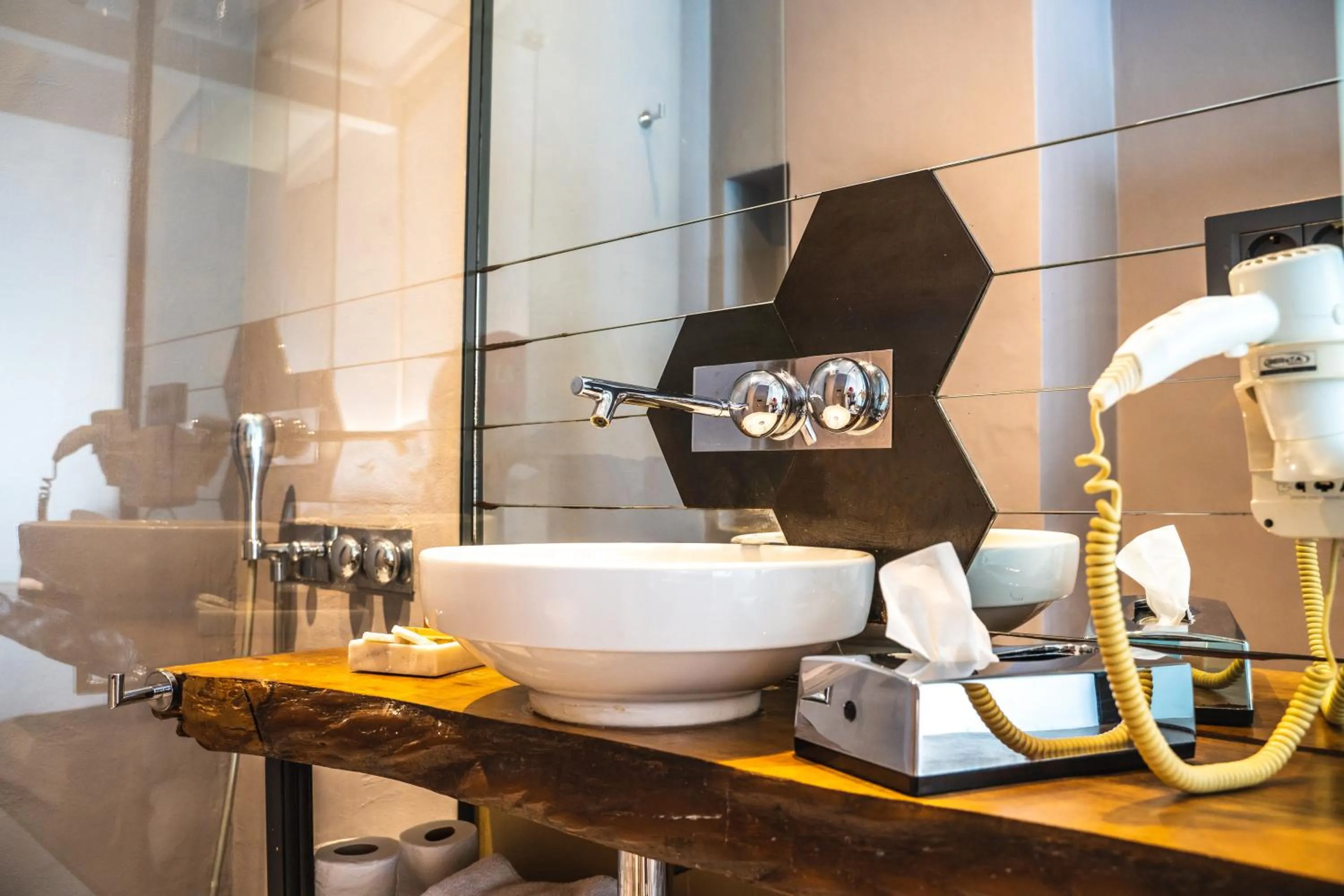 Bathroom in West Pera Hotel