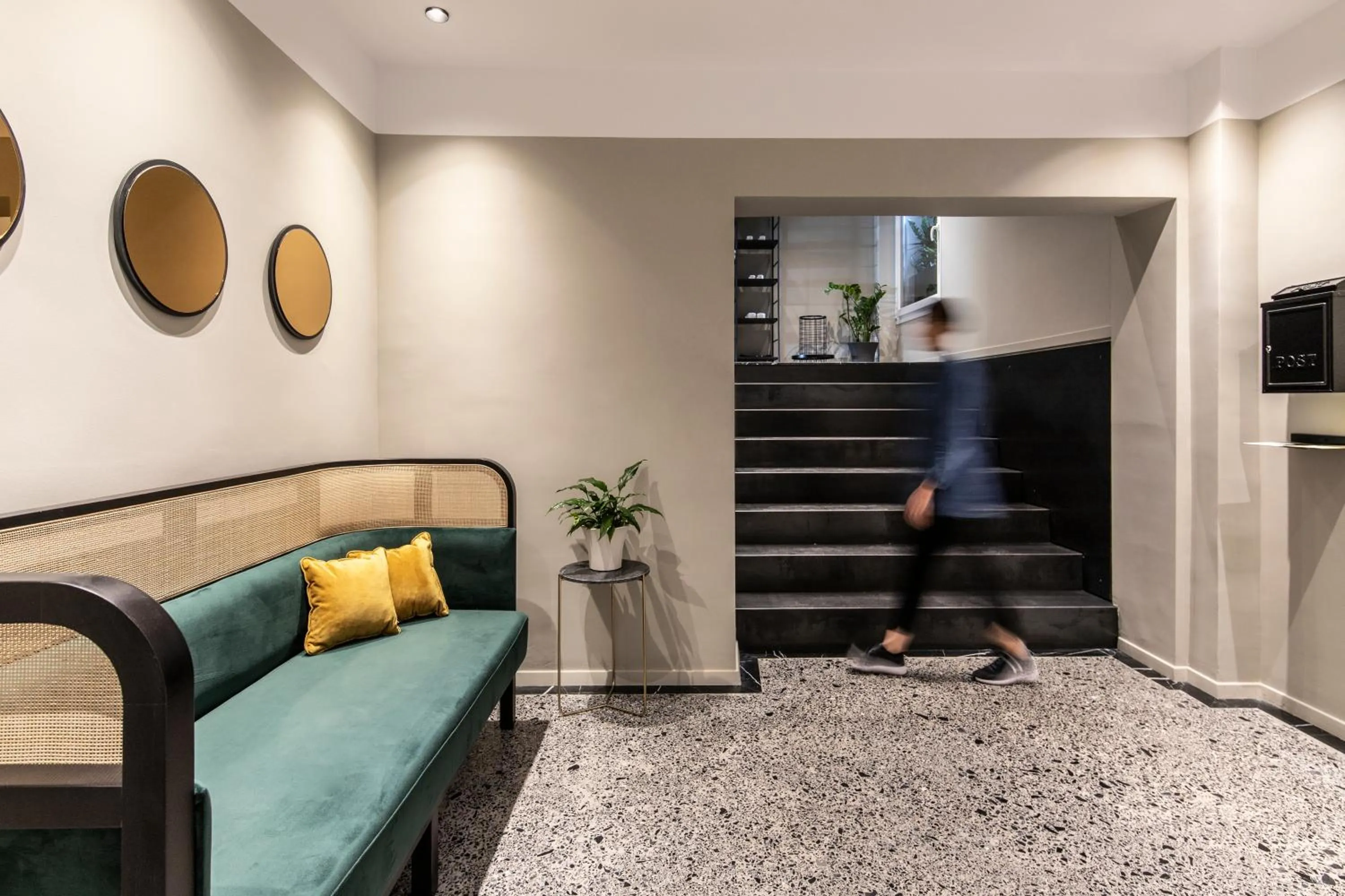 Lobby or reception in The Modernist Thessaloniki