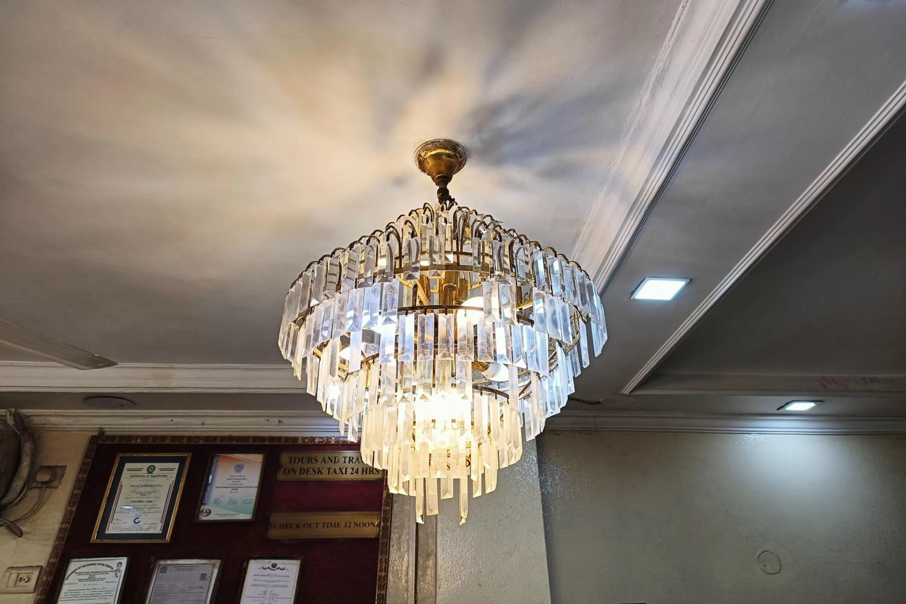 Living room in Hotel Indraprastha