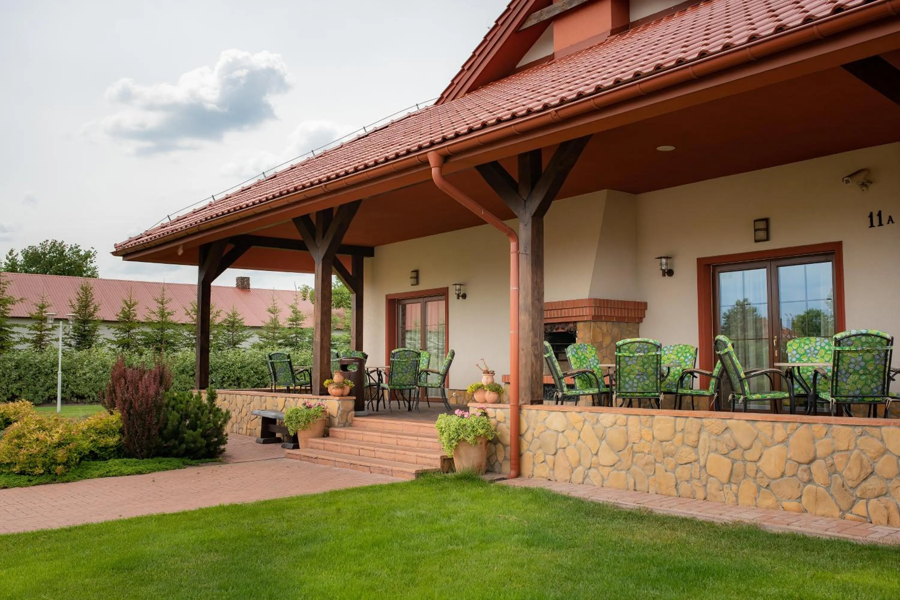 Garden in Hotel Dwór Choiny